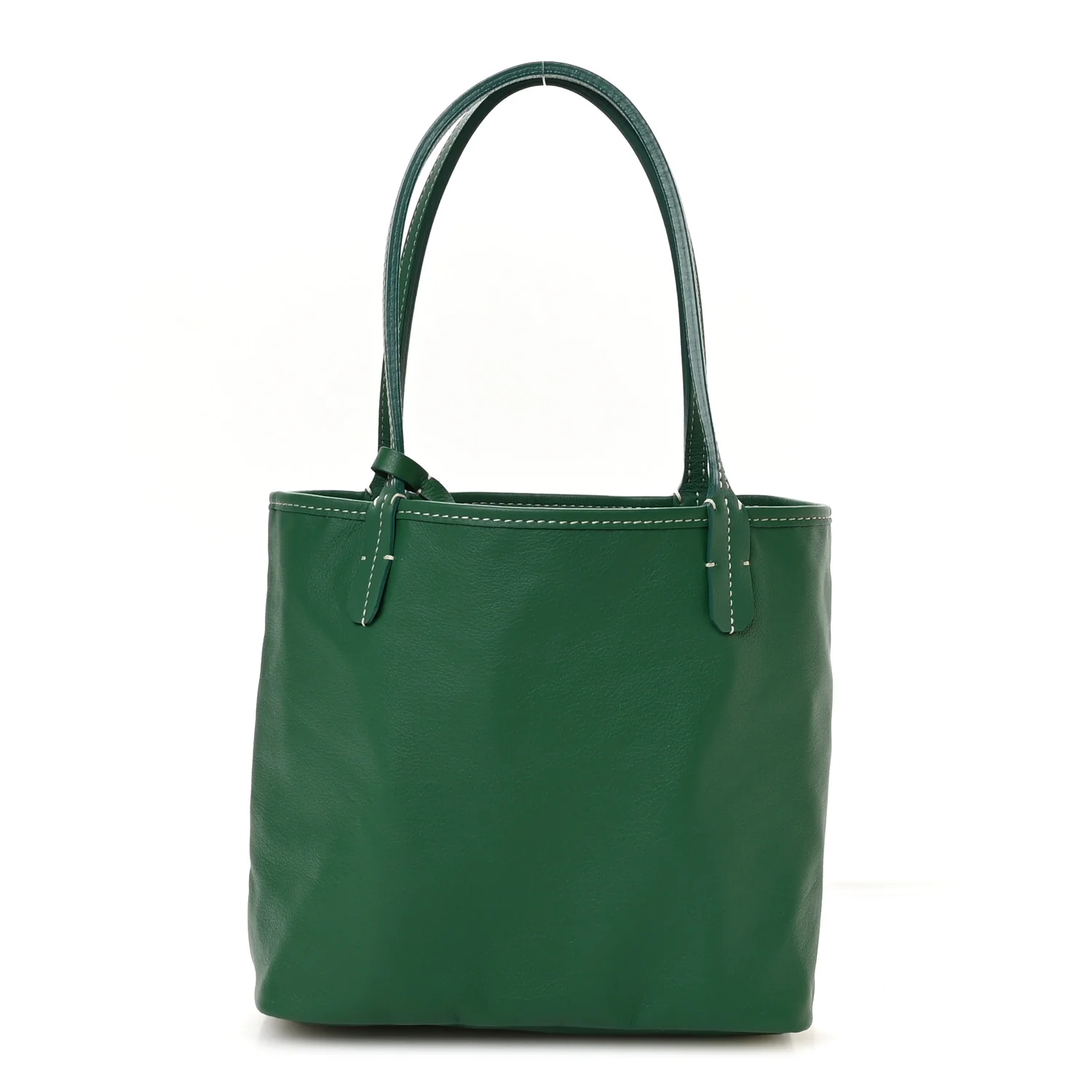 Goyardine Reversible Mini Anjou Green - Image 4