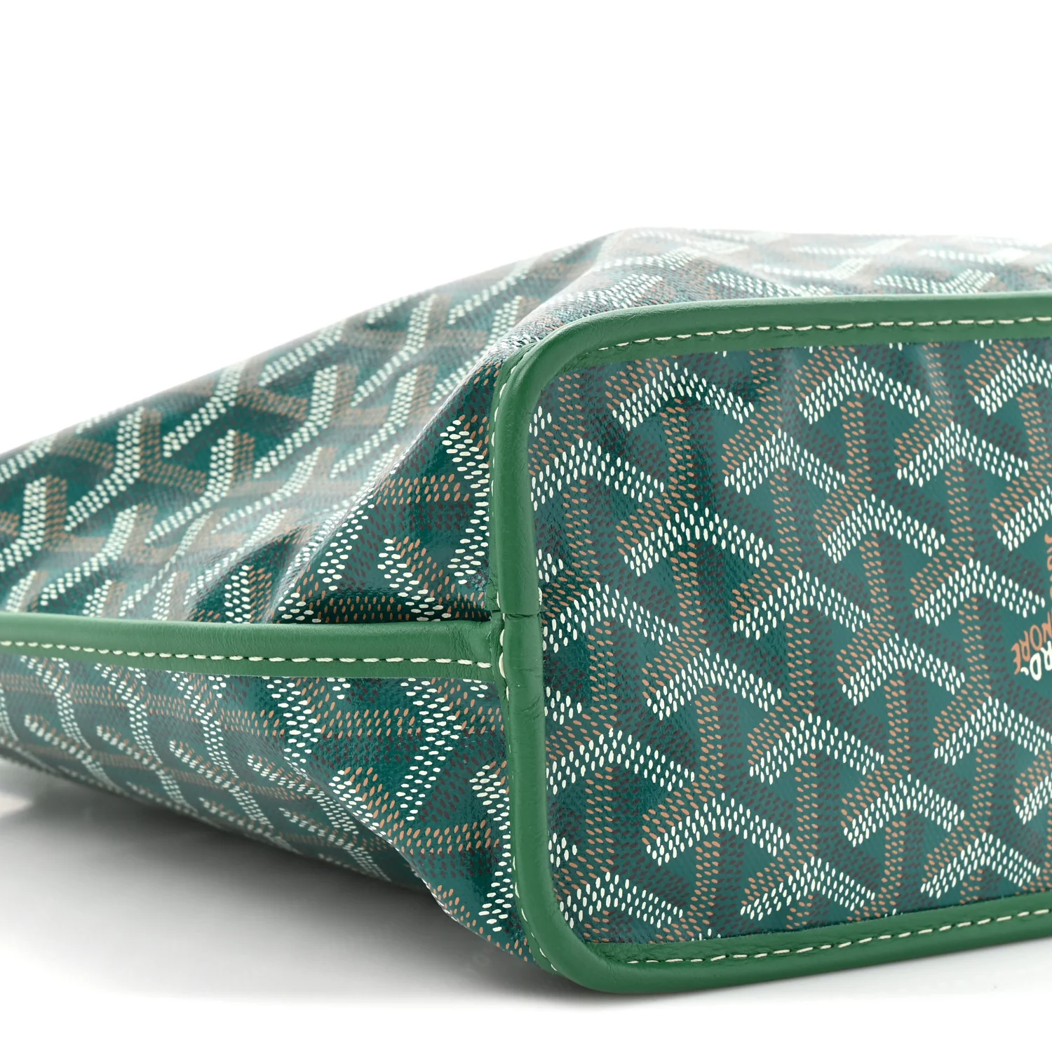Goyardine Reversible Mini Anjou Green - Image 16
