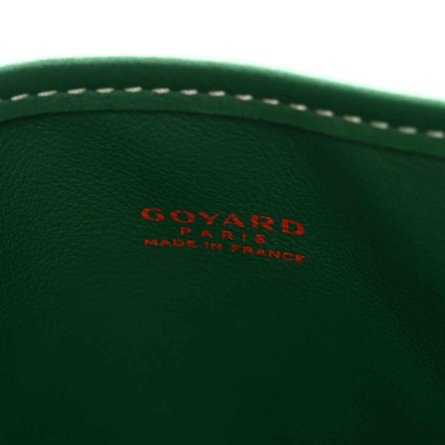Goyardine Reversible Mini Anjou Green - Image 10