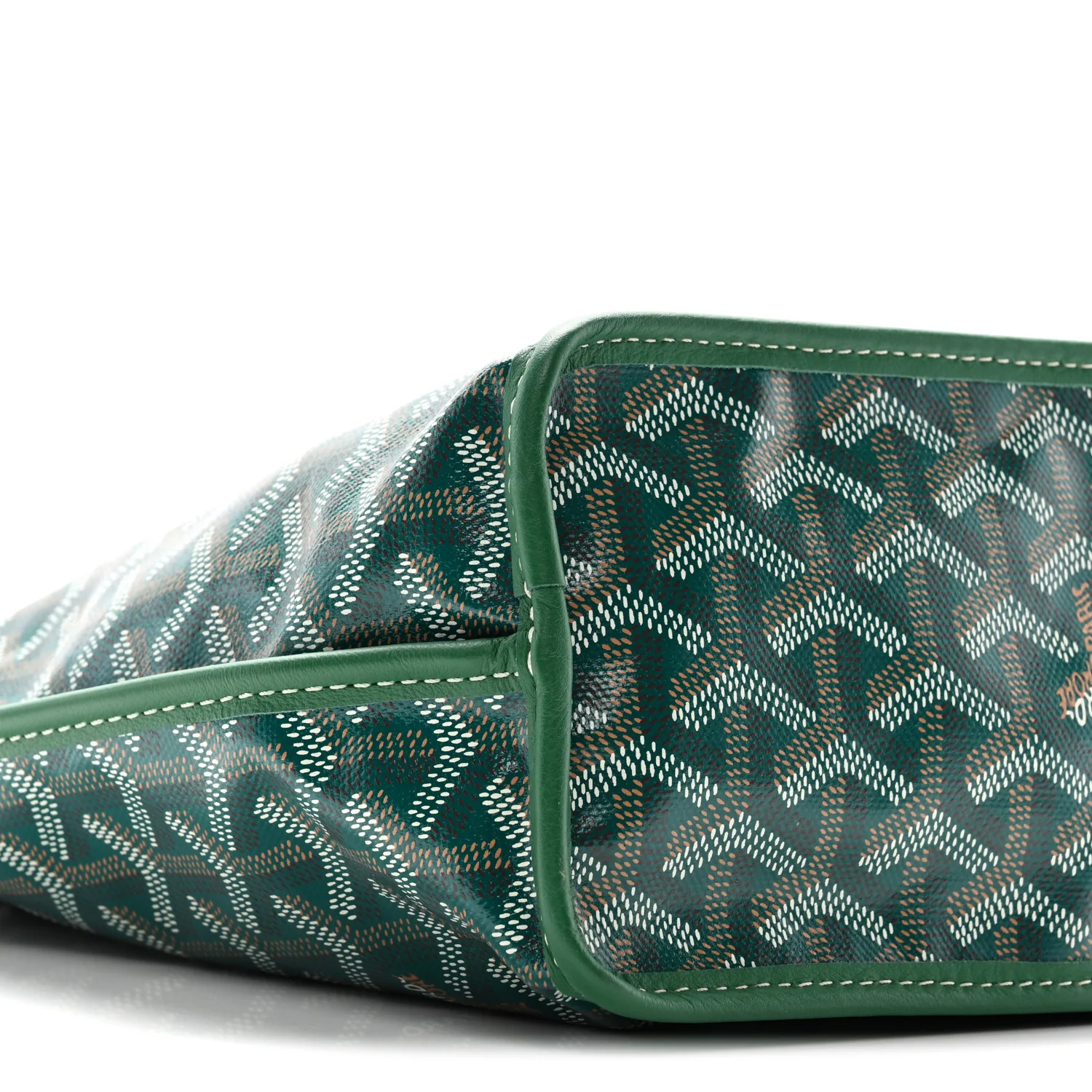Goyardine Reversible Mini Anjou Green - Image 13