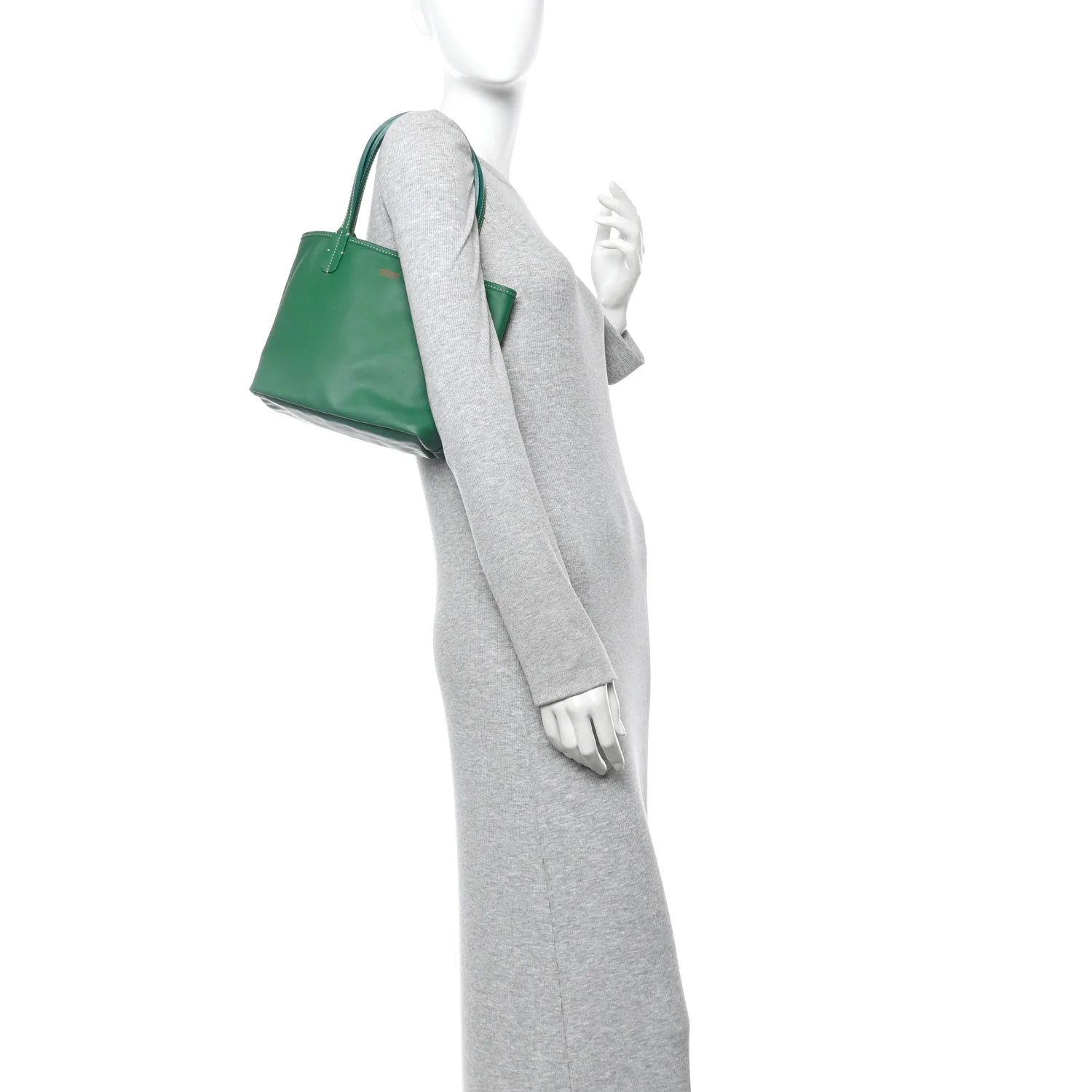 Goyardine Reversible Mini Anjou Green - Image 2