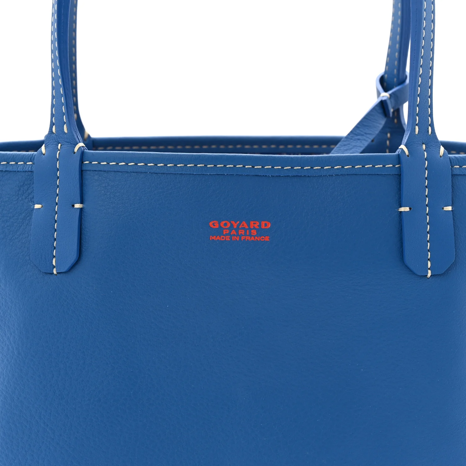 Goyardine Reversible Mini Anjou Sky Blue - Image 12