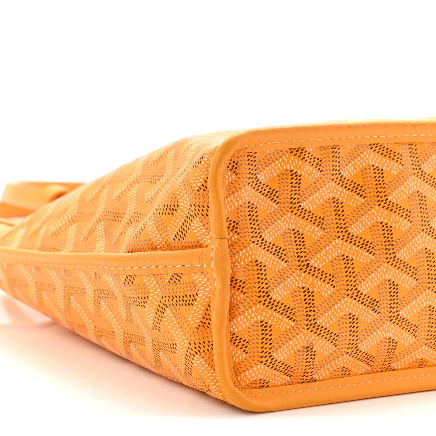 Goyardine Reversible Mini Anjou Yellow - Image 15