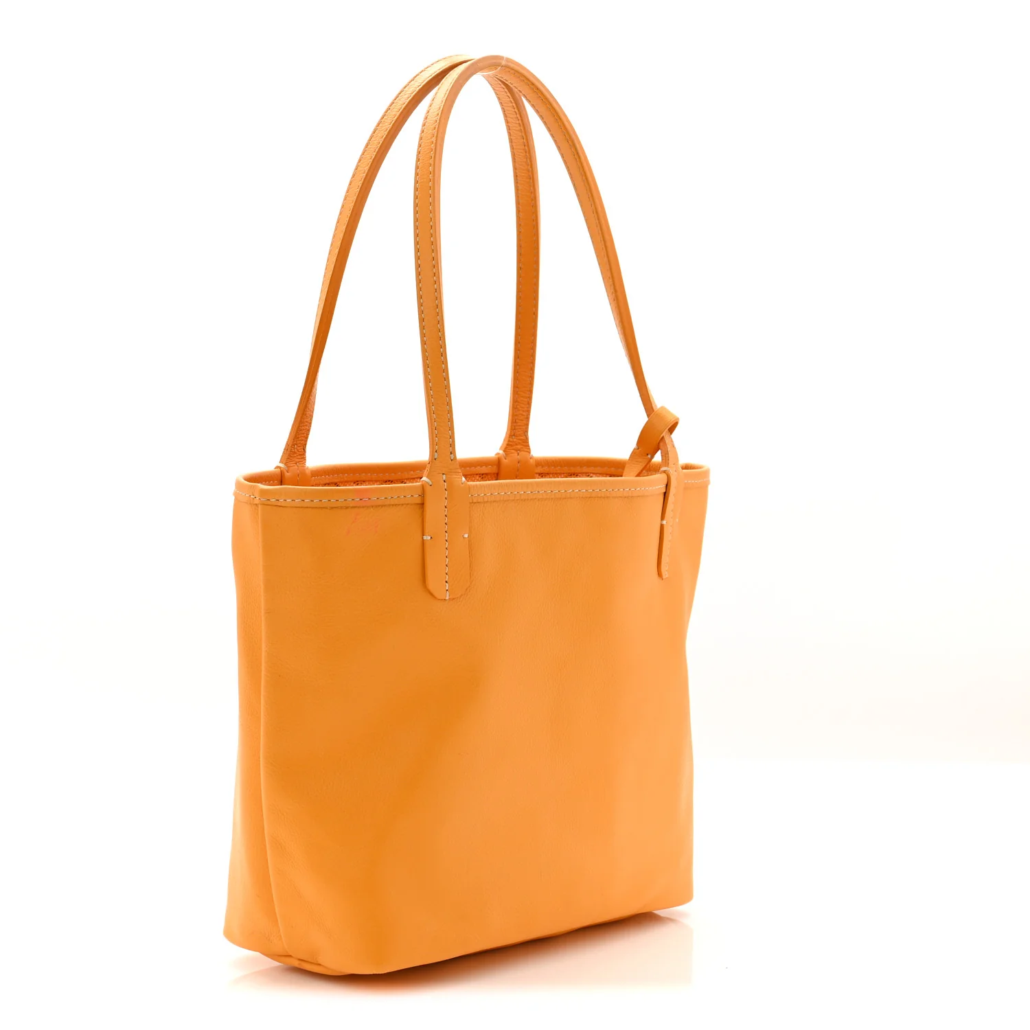Goyardine Reversible Mini Anjou Yellow - Image 6