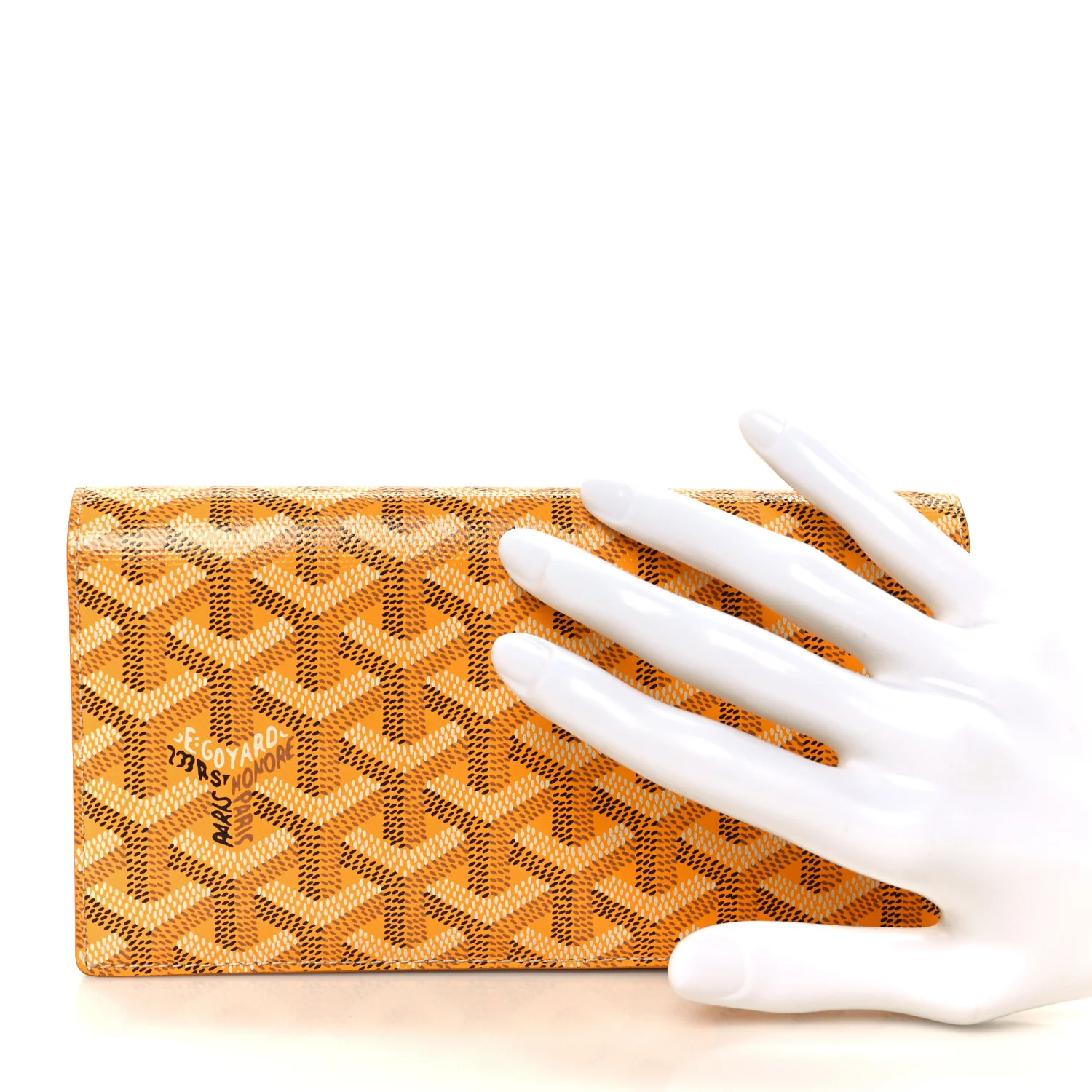 Goyardine Richelieu Wallet Yellow - Image 2