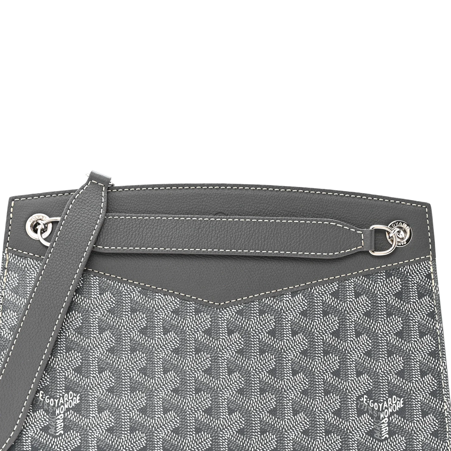 Goyardine Rouette Structure PM Grey - Image 8