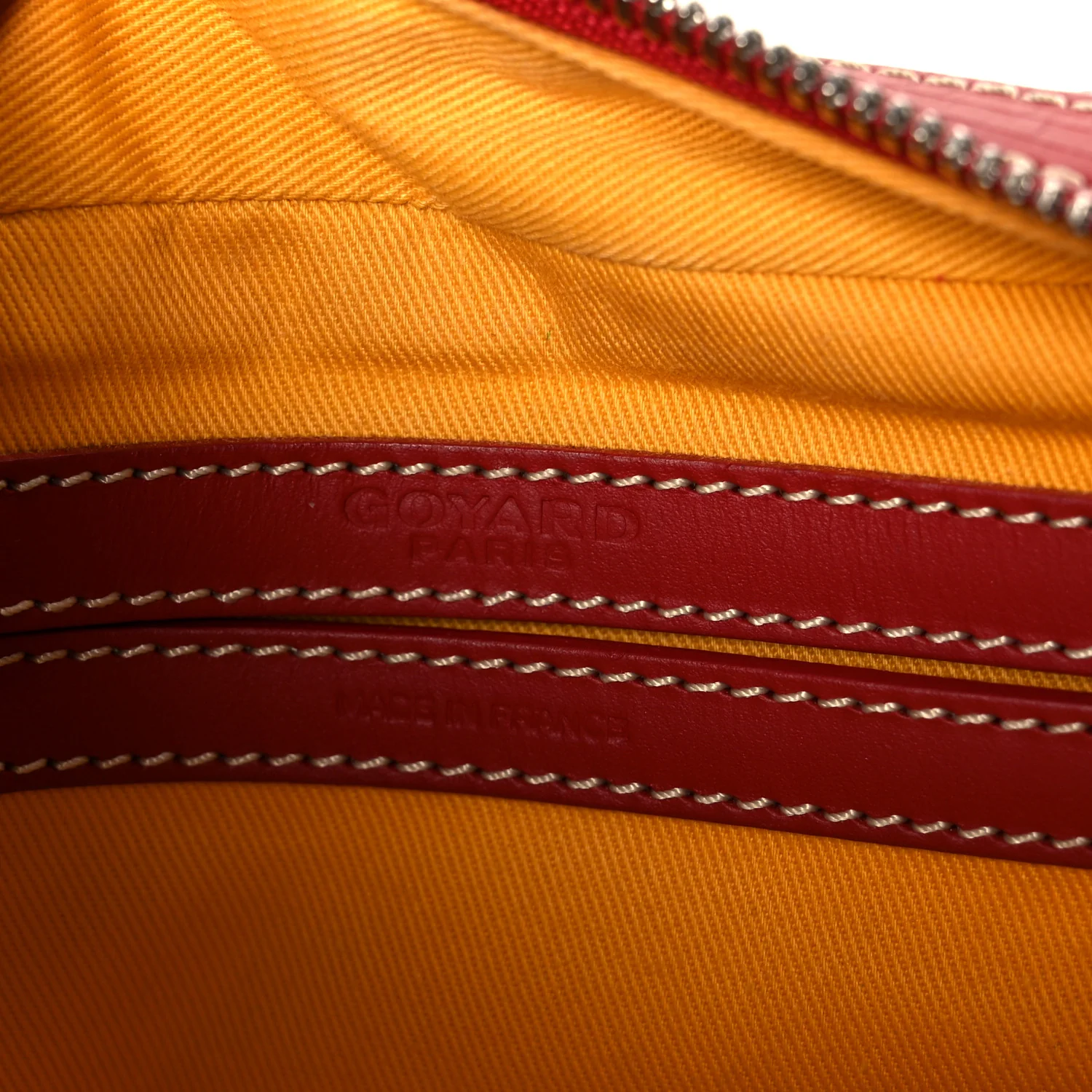 Goyardine Sac Cap Vert Red - Image 6