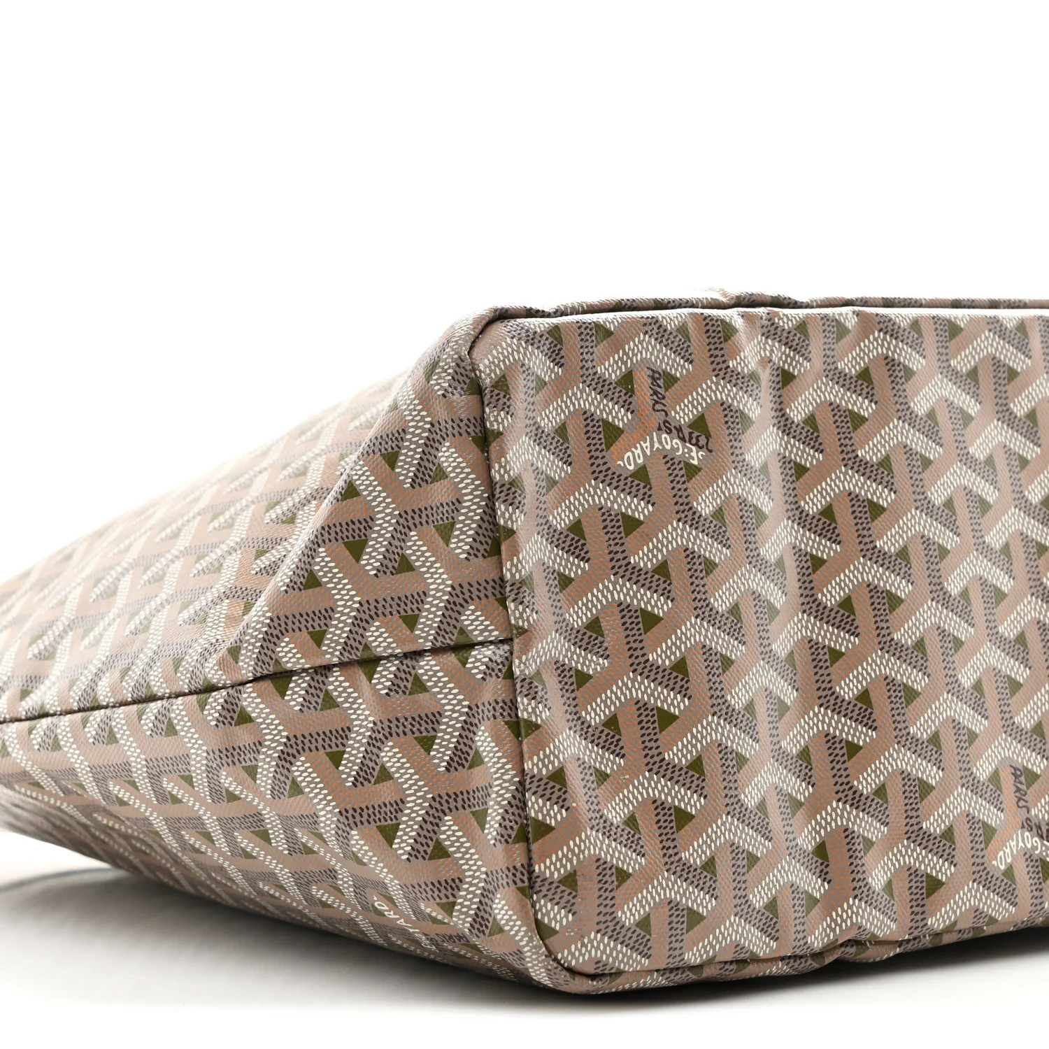 Goyardine Saint Louis Claire Voie PM Grege Khaki - Image 10