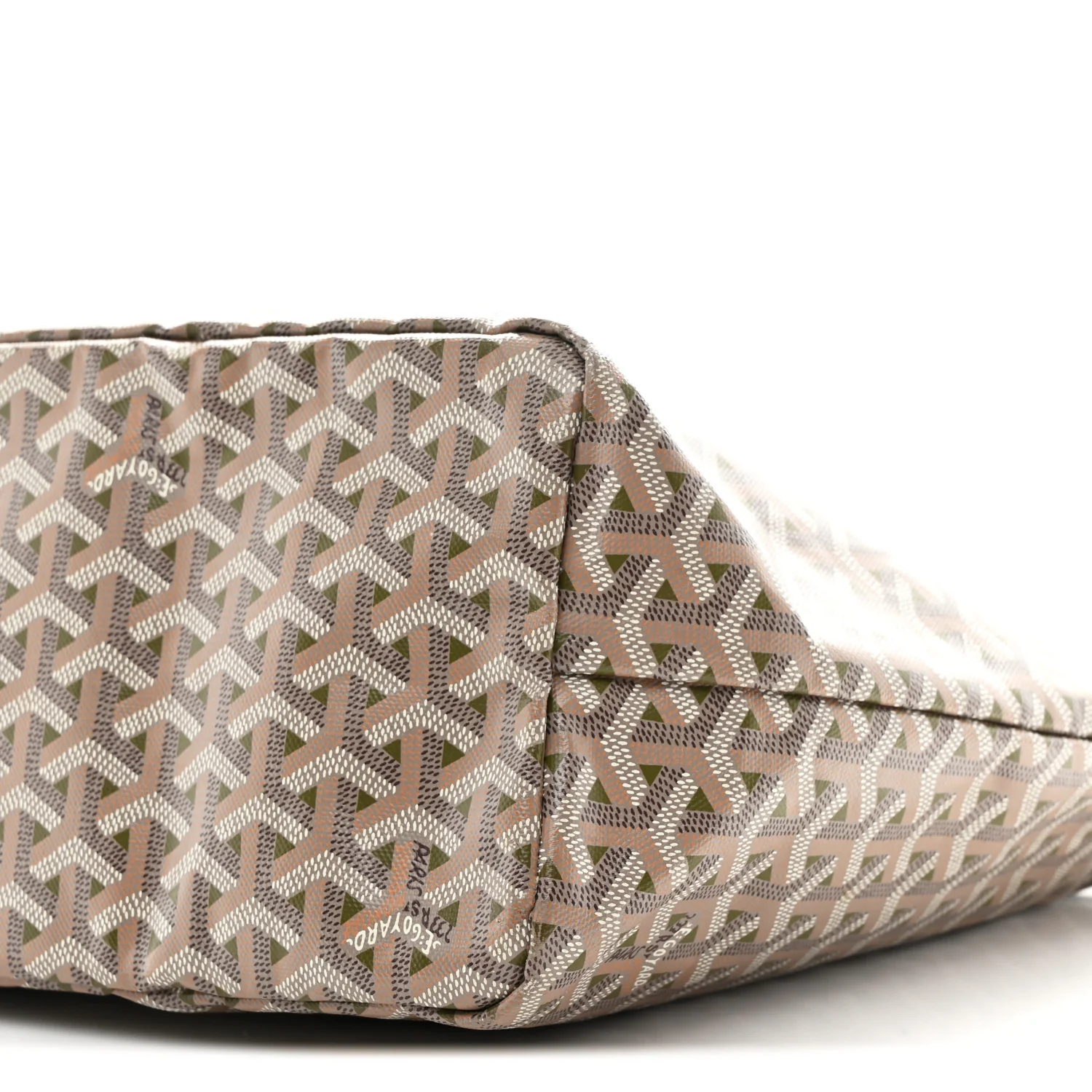 Goyardine Saint Louis Claire Voie PM Grege Khaki - Image 11