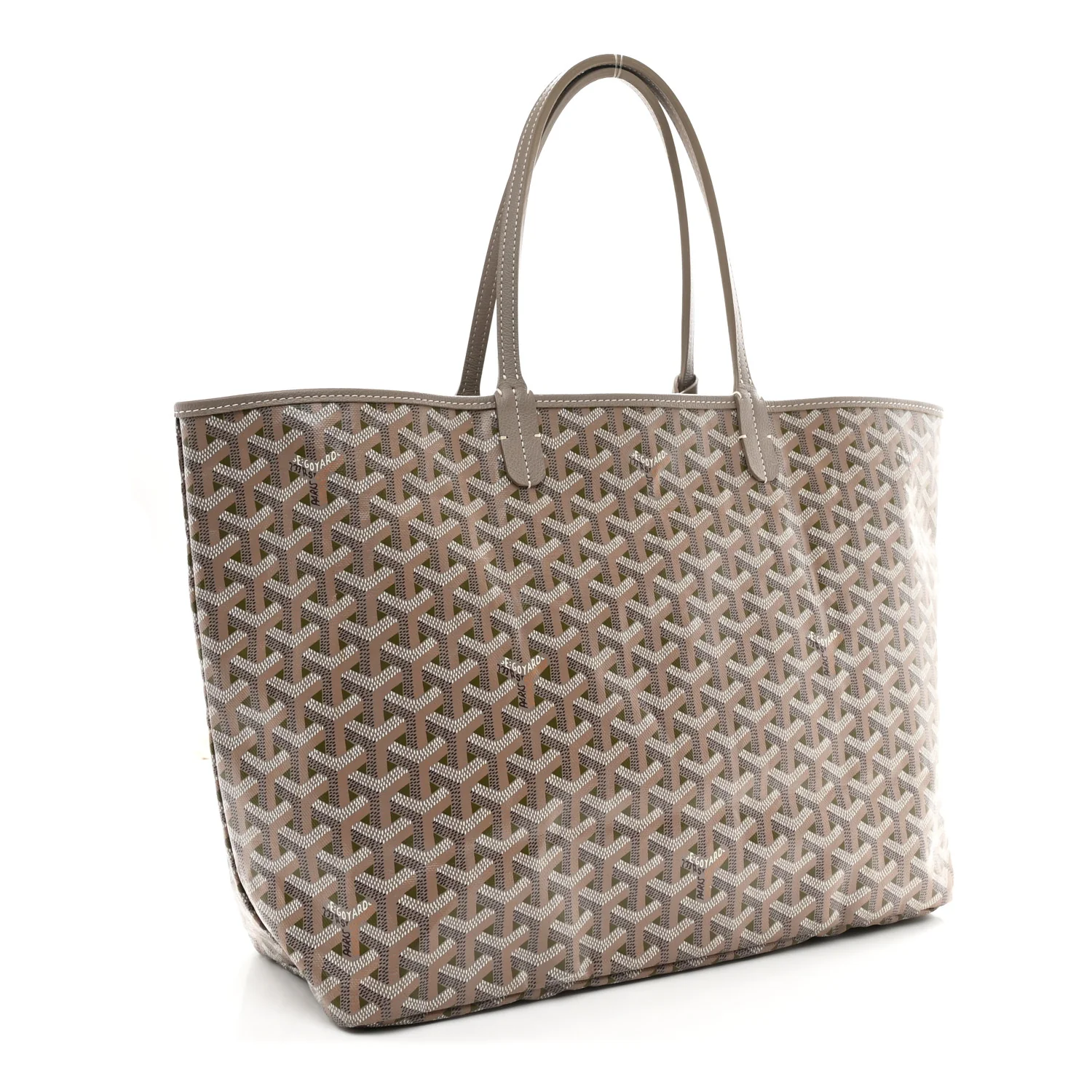 Goyardine Saint Louis Claire Voie PM Grege Khaki - Image 4