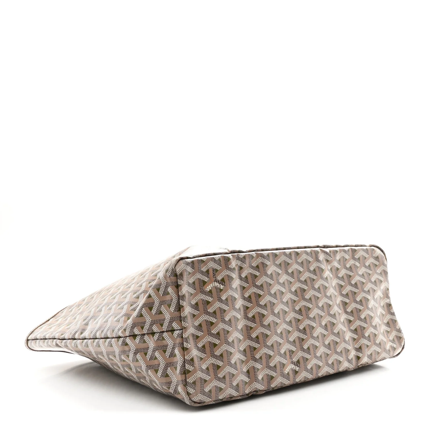 Goyardine Saint Louis Claire Voie PM Grege Khaki - Image 5