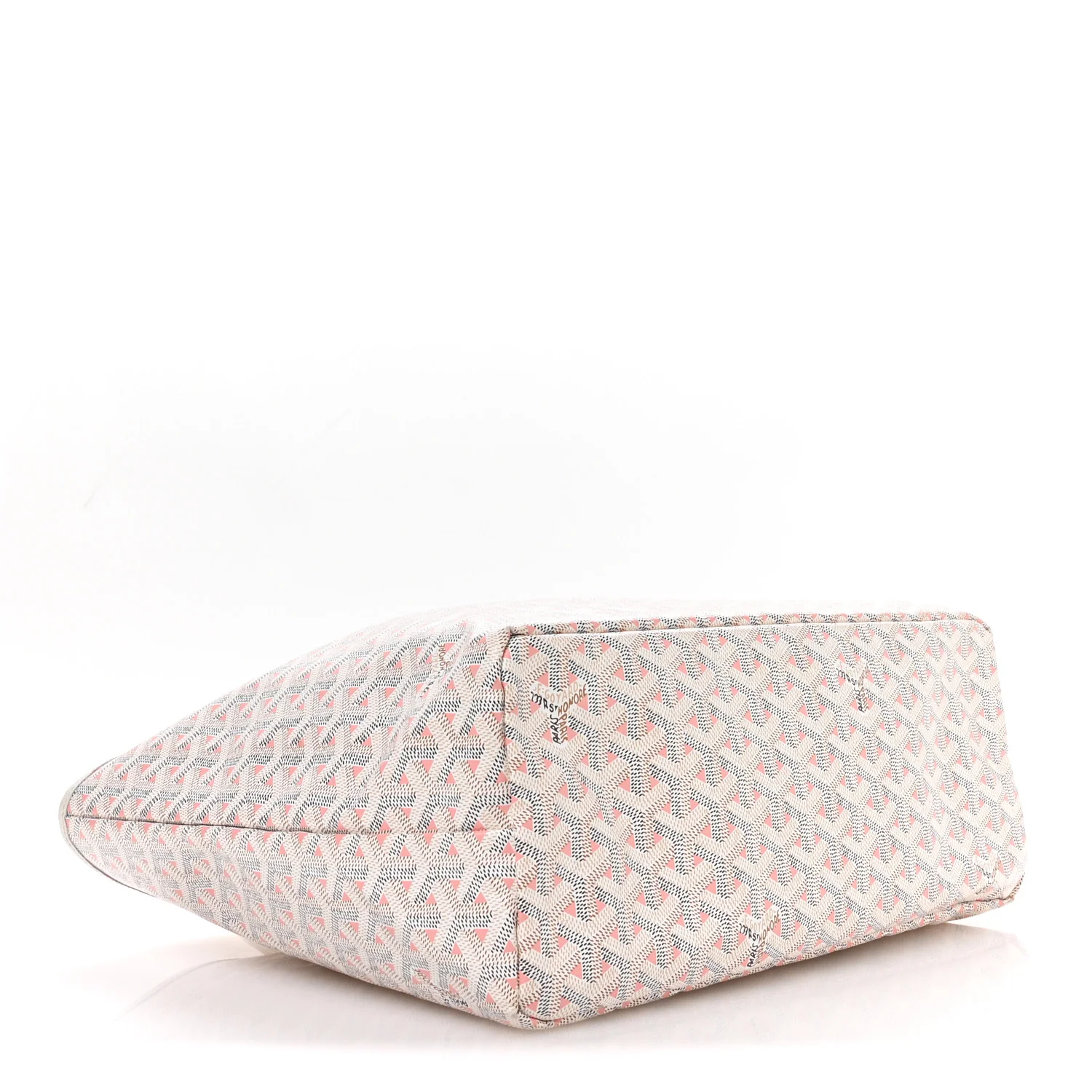 Goyardine Saint Louis Claire Voie PM White Pink - Image 5