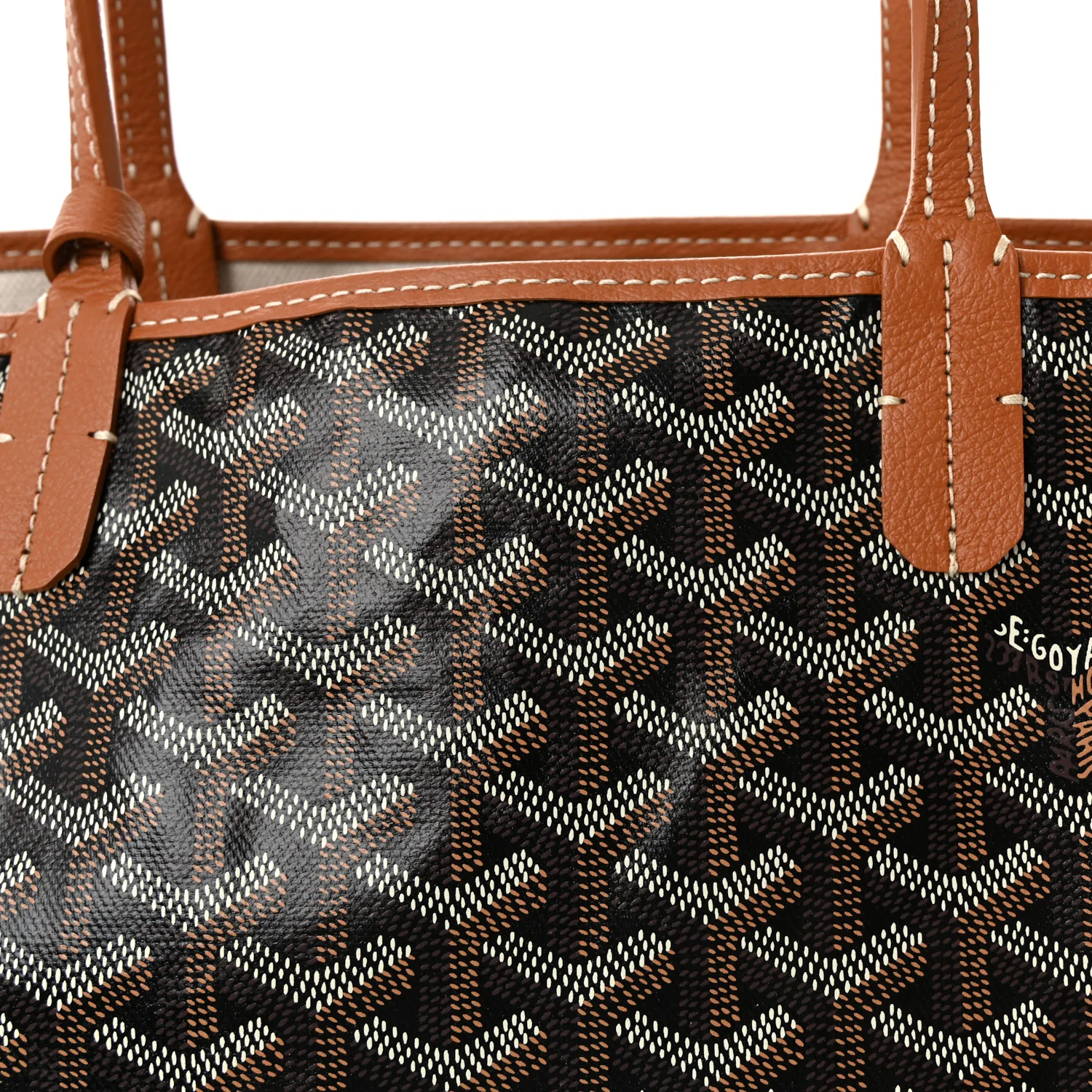 Goyardine Saint Louis PM Black Gold - Image 7