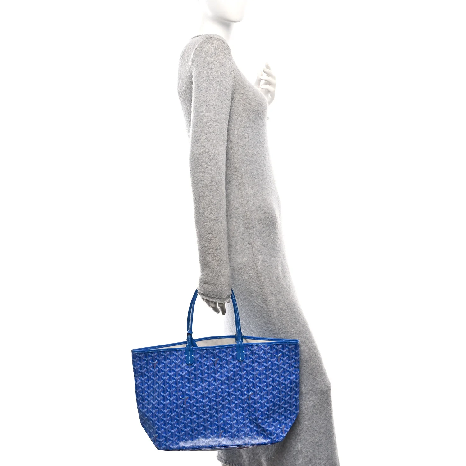Goyardine Saint Louis PM Sky Blue - Image 2