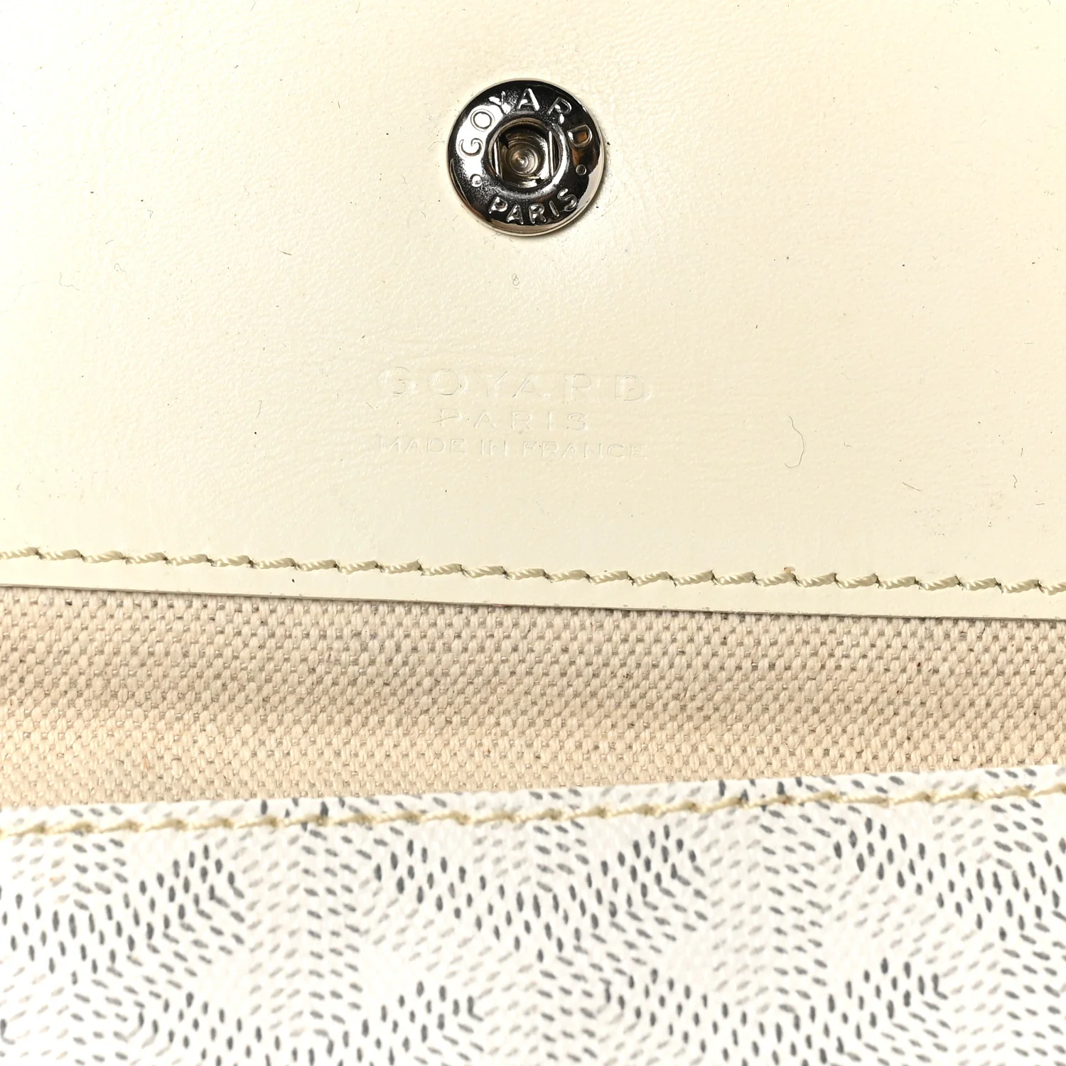 Goyardine Saint Louis PM White - Image 8