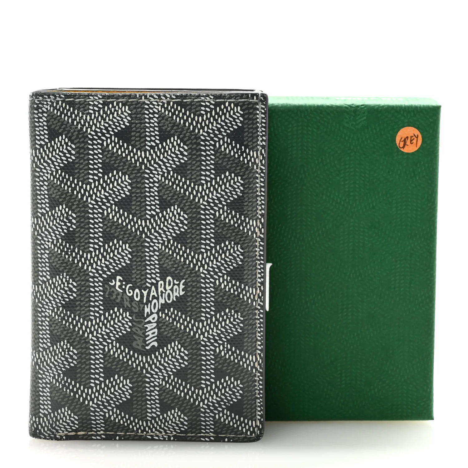 Goyardine Saint Pierre Card Holder Grey - Image 7