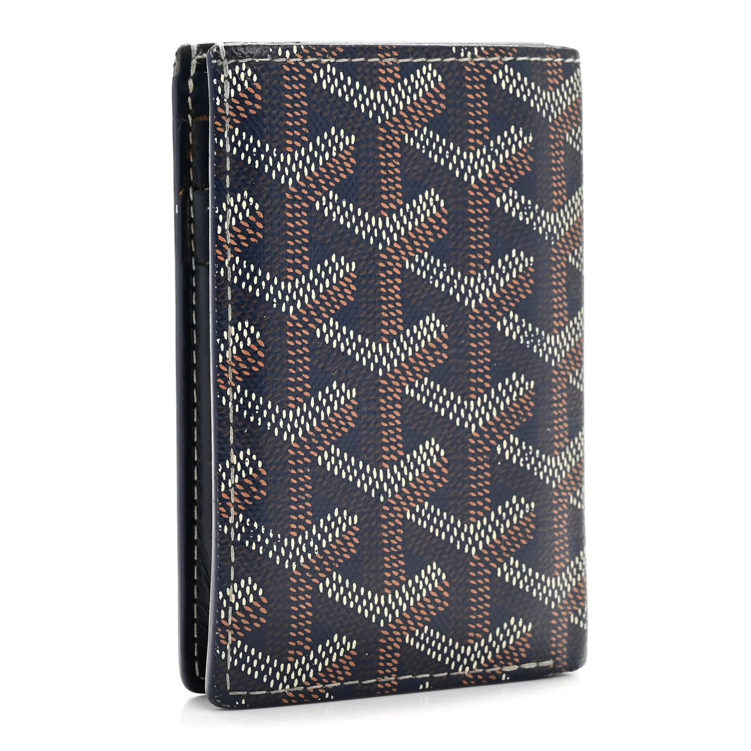 Goyardine Saint Pierre Card Holder Navy - Image 3