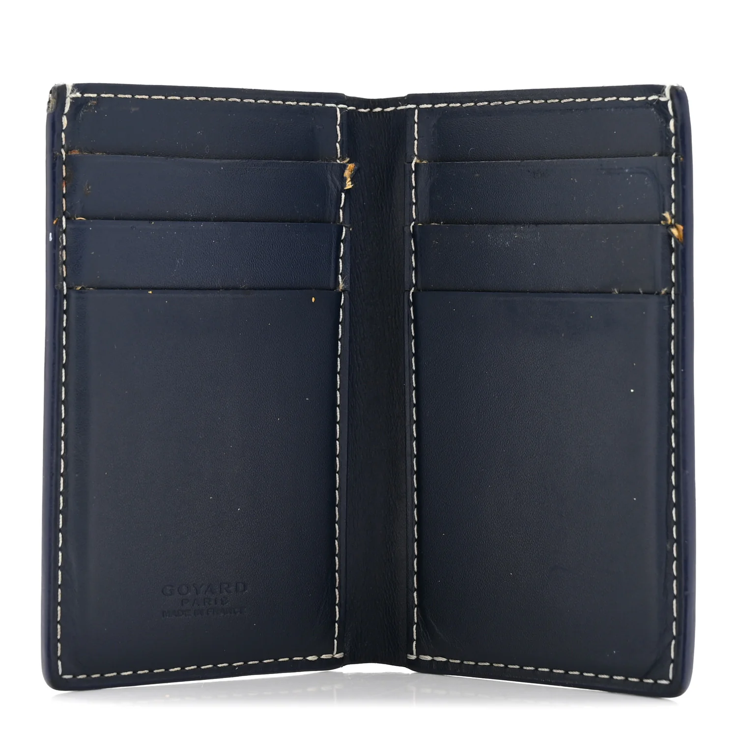 Goyardine Saint Pierre Card Holder Navy - Image 5