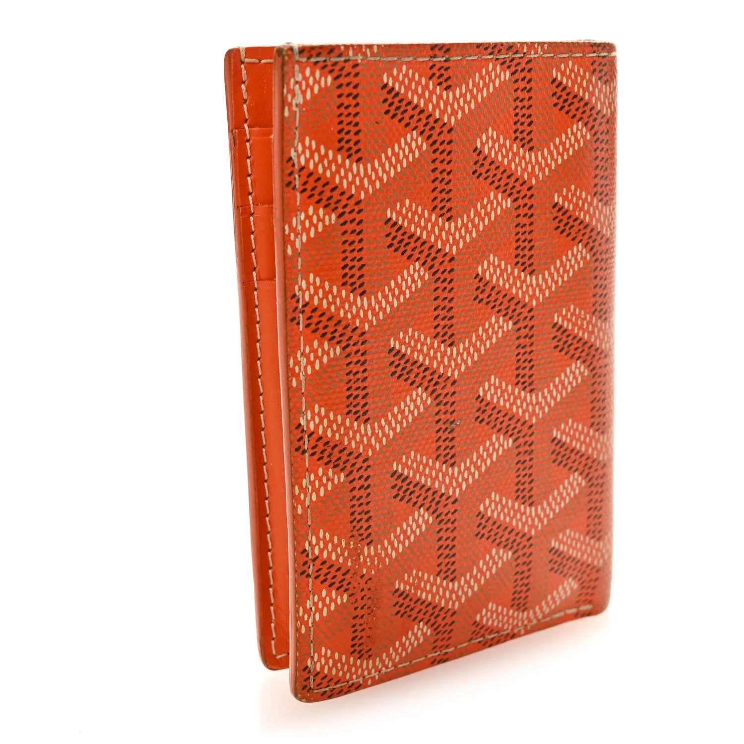 Goyardine Saint Pierre Card Holder Orange - Image 3