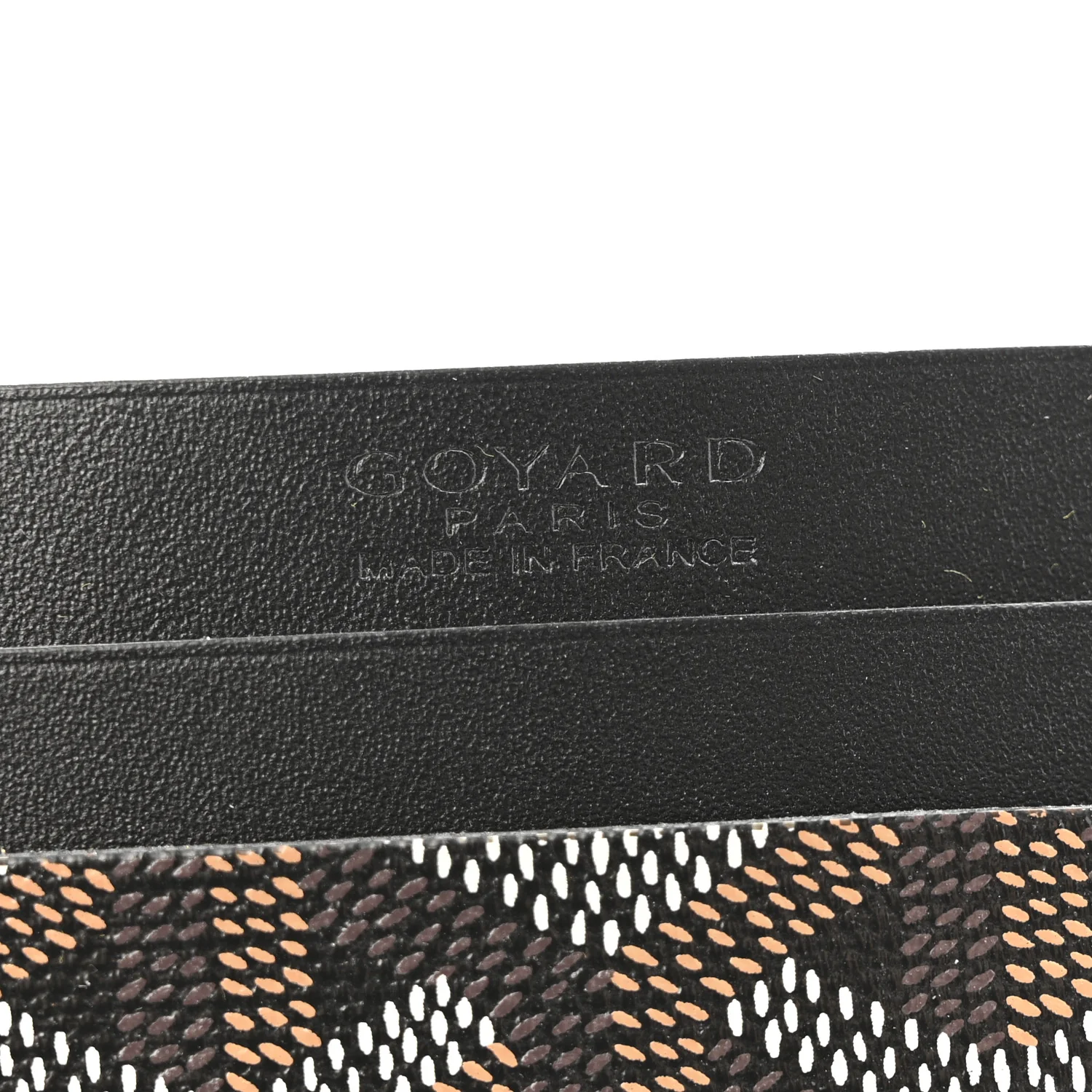Goyardine Saint Sulpice Card Holder Black - Image 6