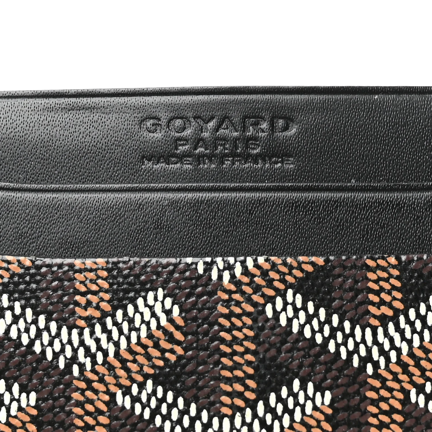 Goyardine Saint Sulpice Card Holder Black - Image 5