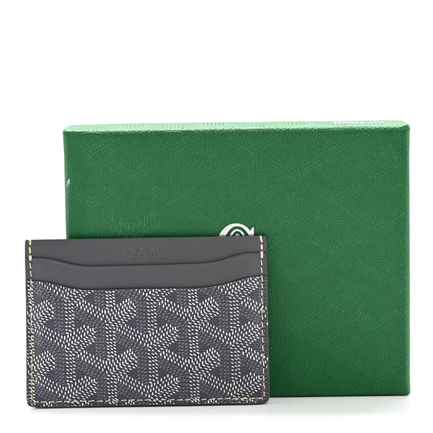 Goyardine Saint Sulpice Card Holder Grey - Image 18