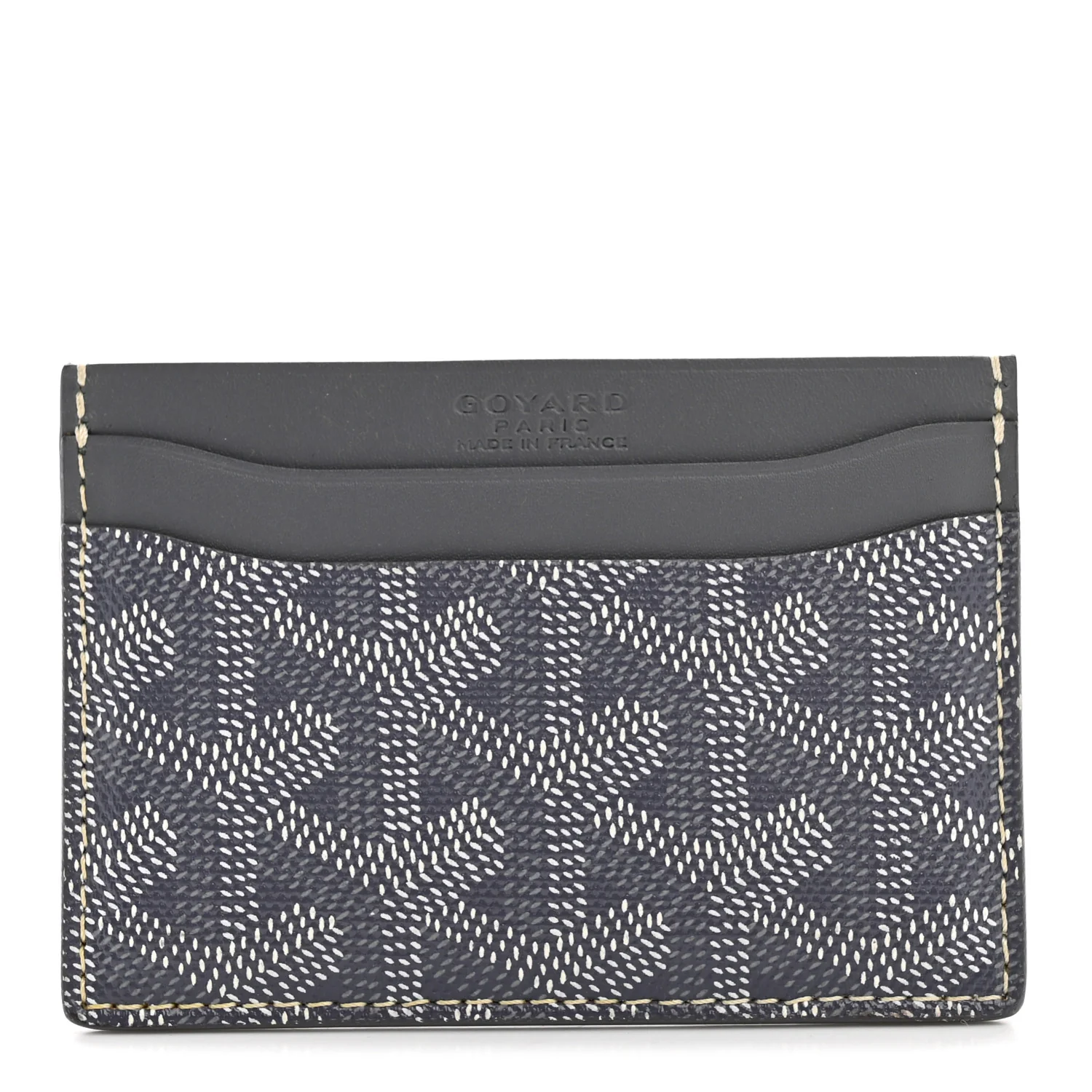 Goyardine Saint Sulpice Card Holder Grey - Image 2