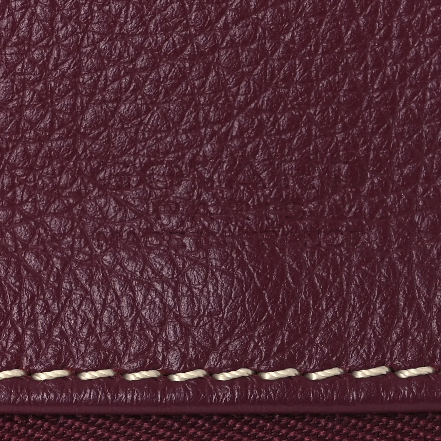 Goyardine Sainte Marie Soft Clutch Bordeaux - Image 6