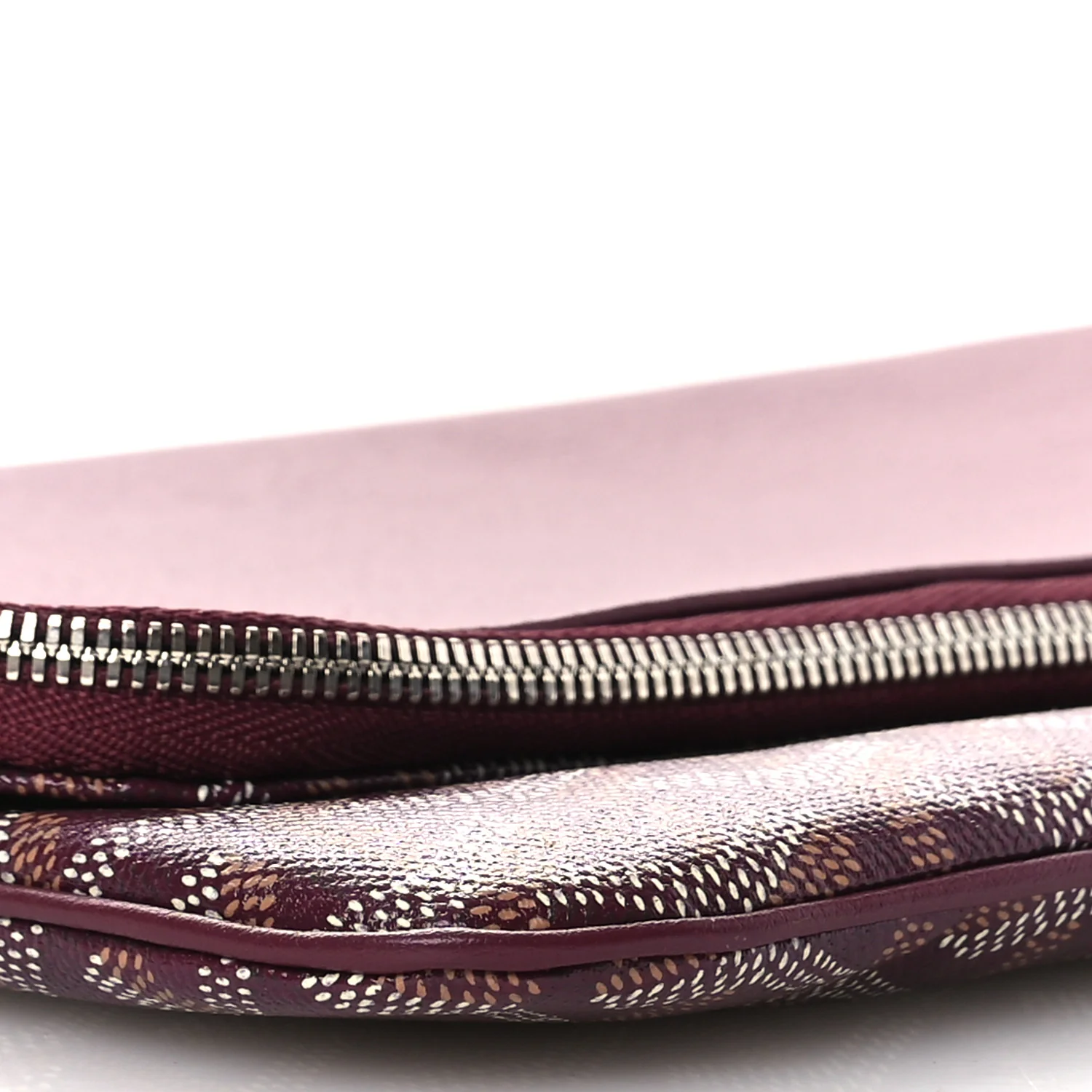 Goyardine Sainte Marie Soft Clutch Bordeaux - Image 8
