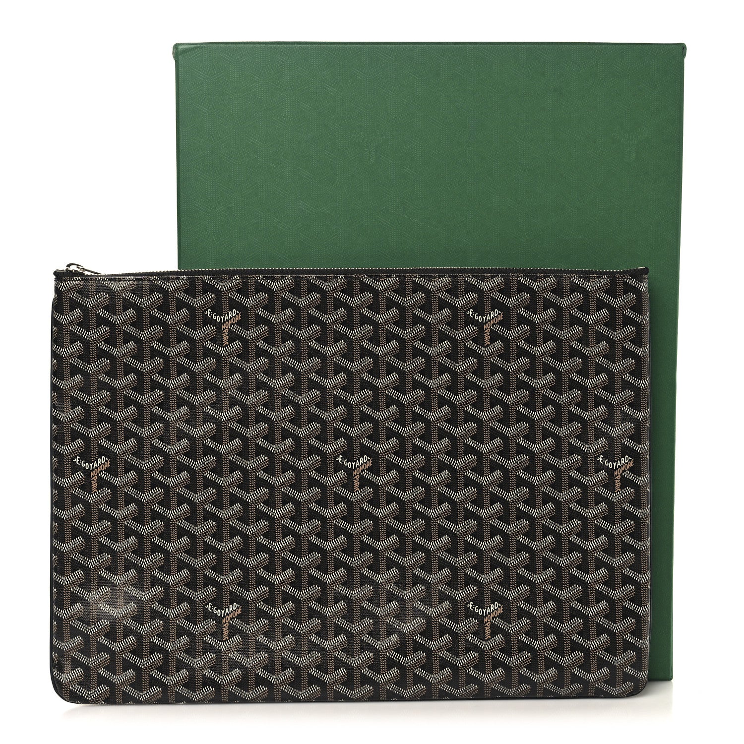 Goyardine Senat Pochette GM Black - Image 7