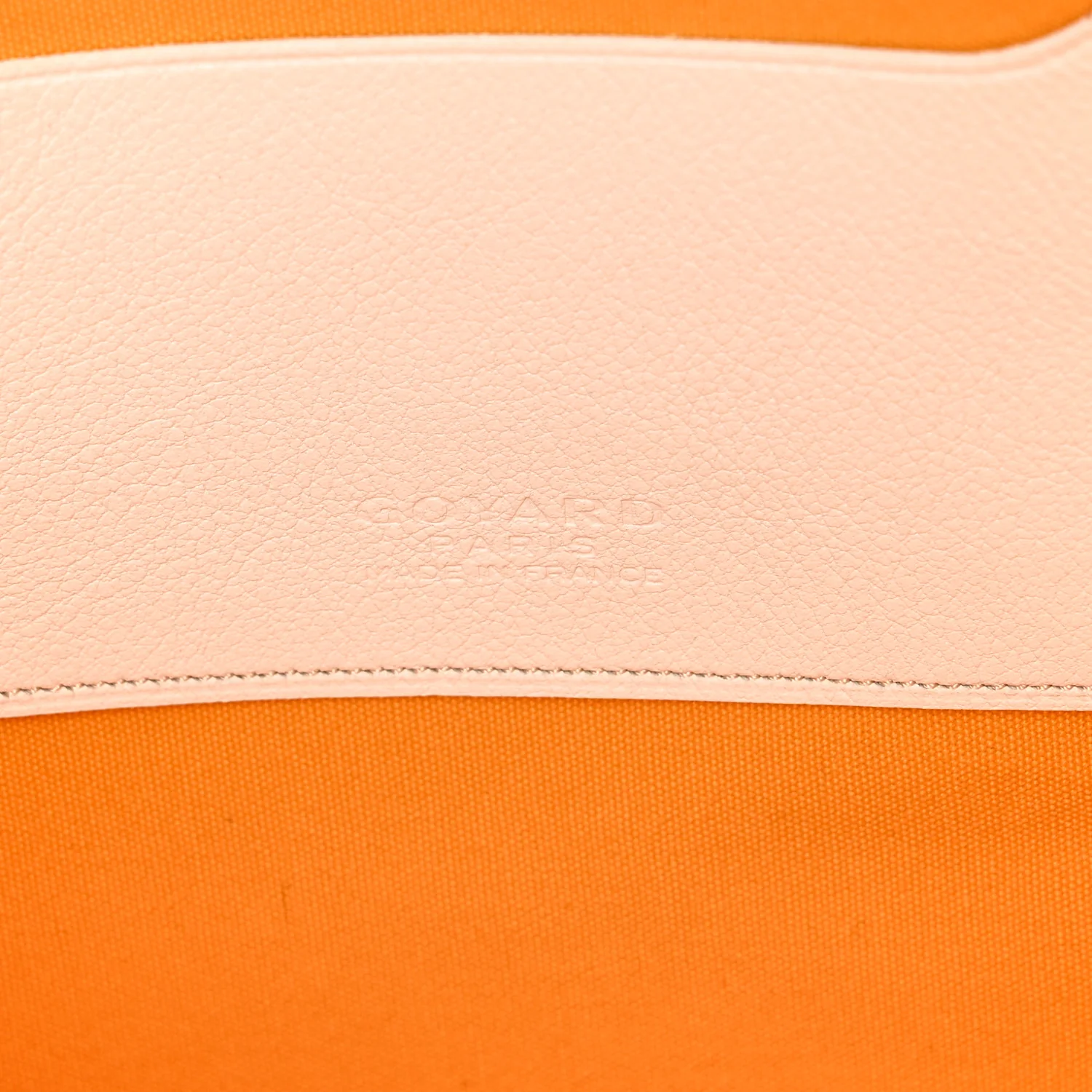 Goyardine Senat Pochette GM White - Image 6