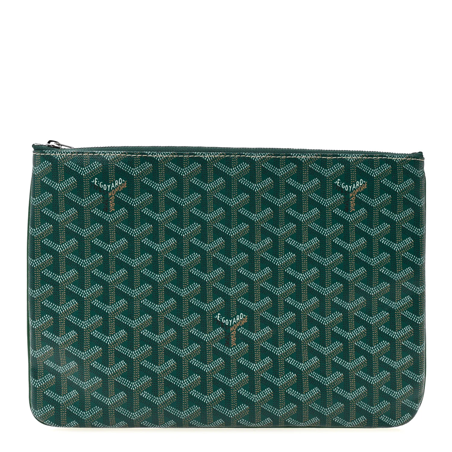Goyardine Senat Pochette MM Green