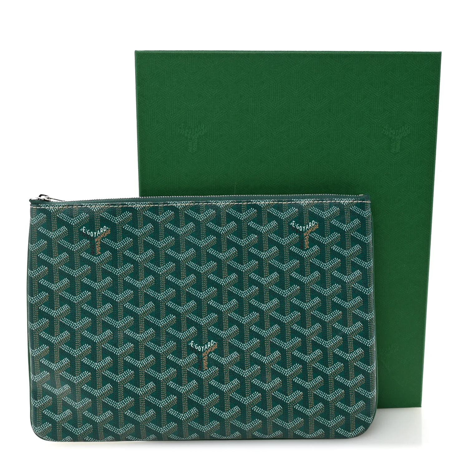 Goyardine Senat Pochette MM Green - Image 7
