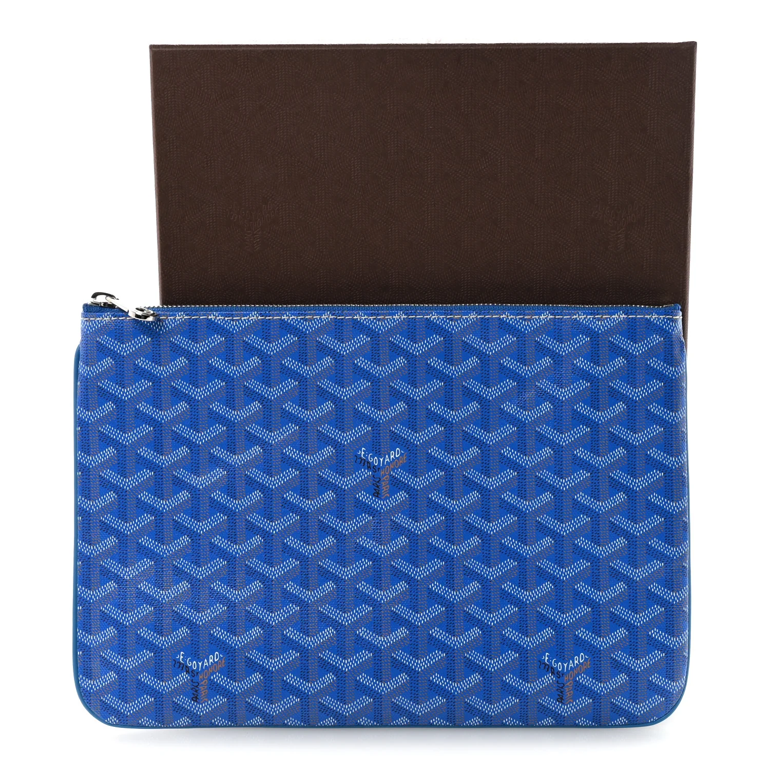 Goyardine Senat Pochette MM Sky Blue - Image 7