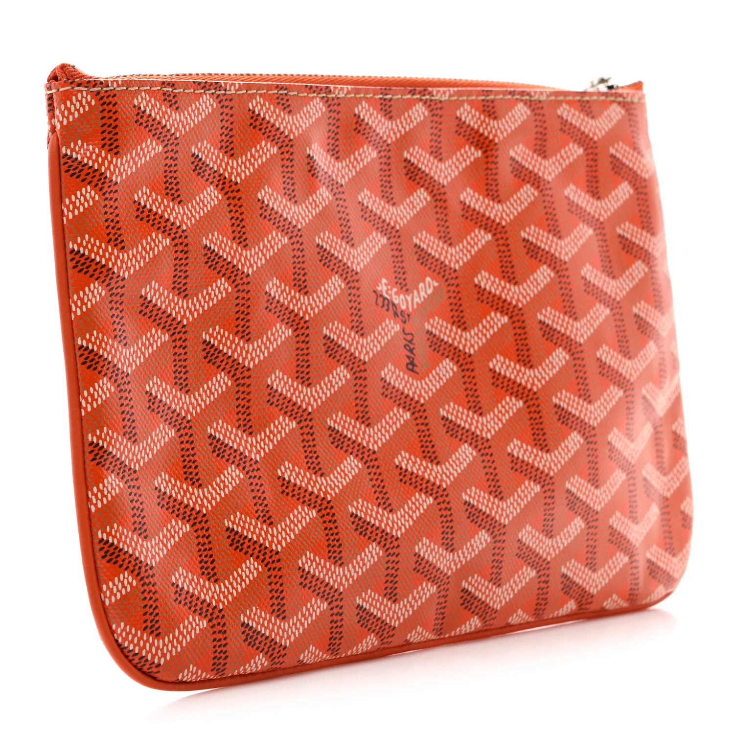 Goyardine Senat Pochette PM Orange - Image 3
