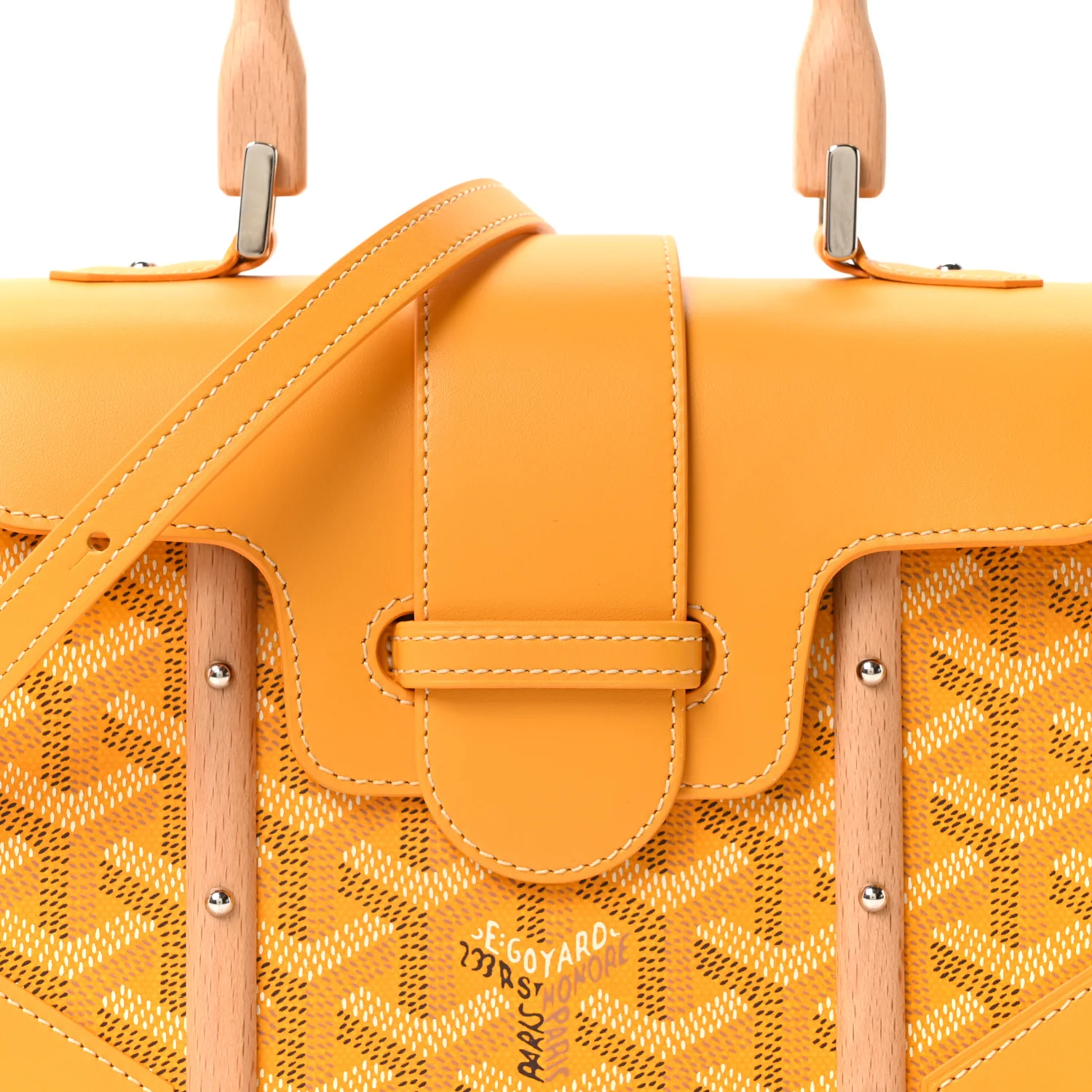Goyardine Structure Mini Saigon Yellow - Image 7