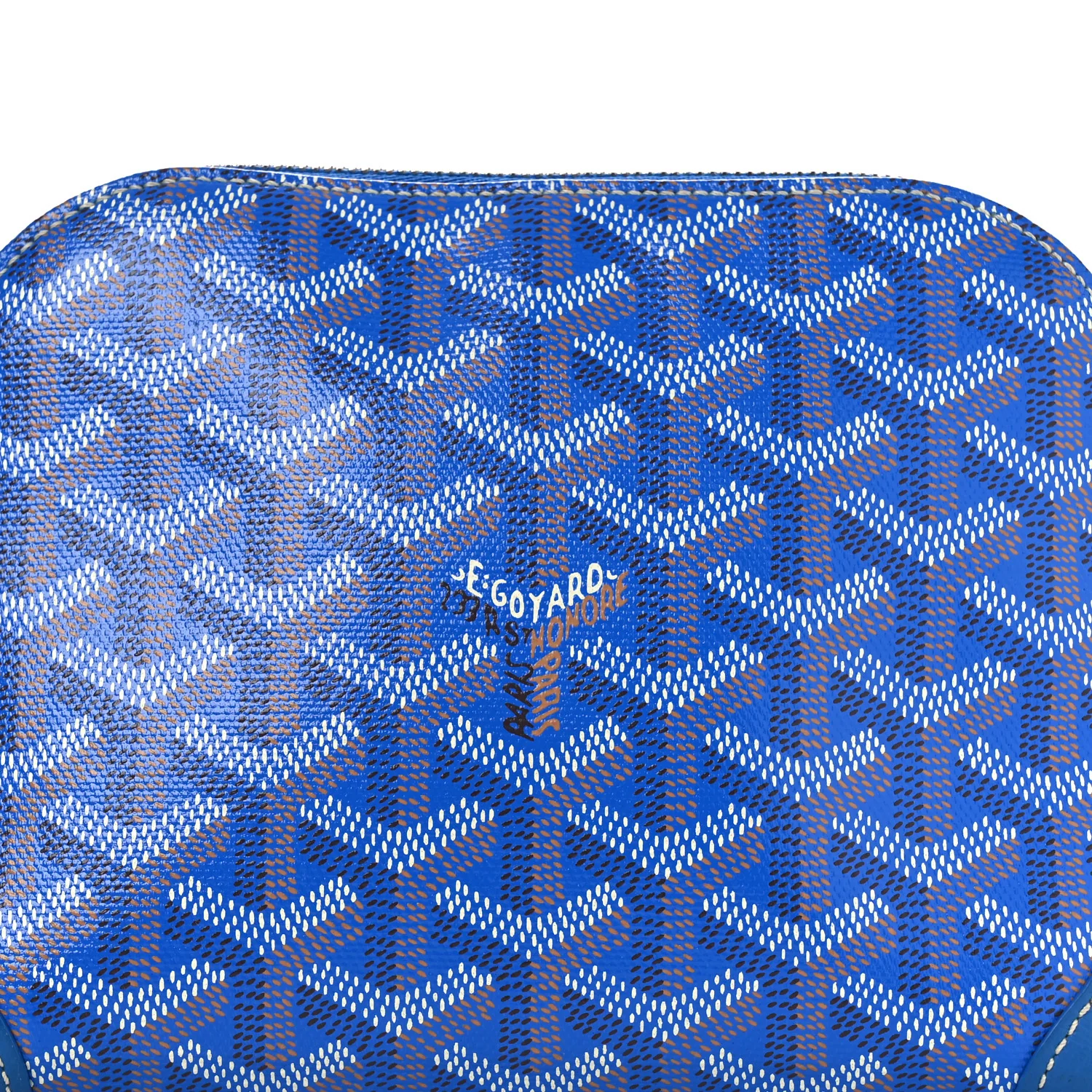 Goyardine Vendome Toiletry Pouch Sky Blue - Image 7