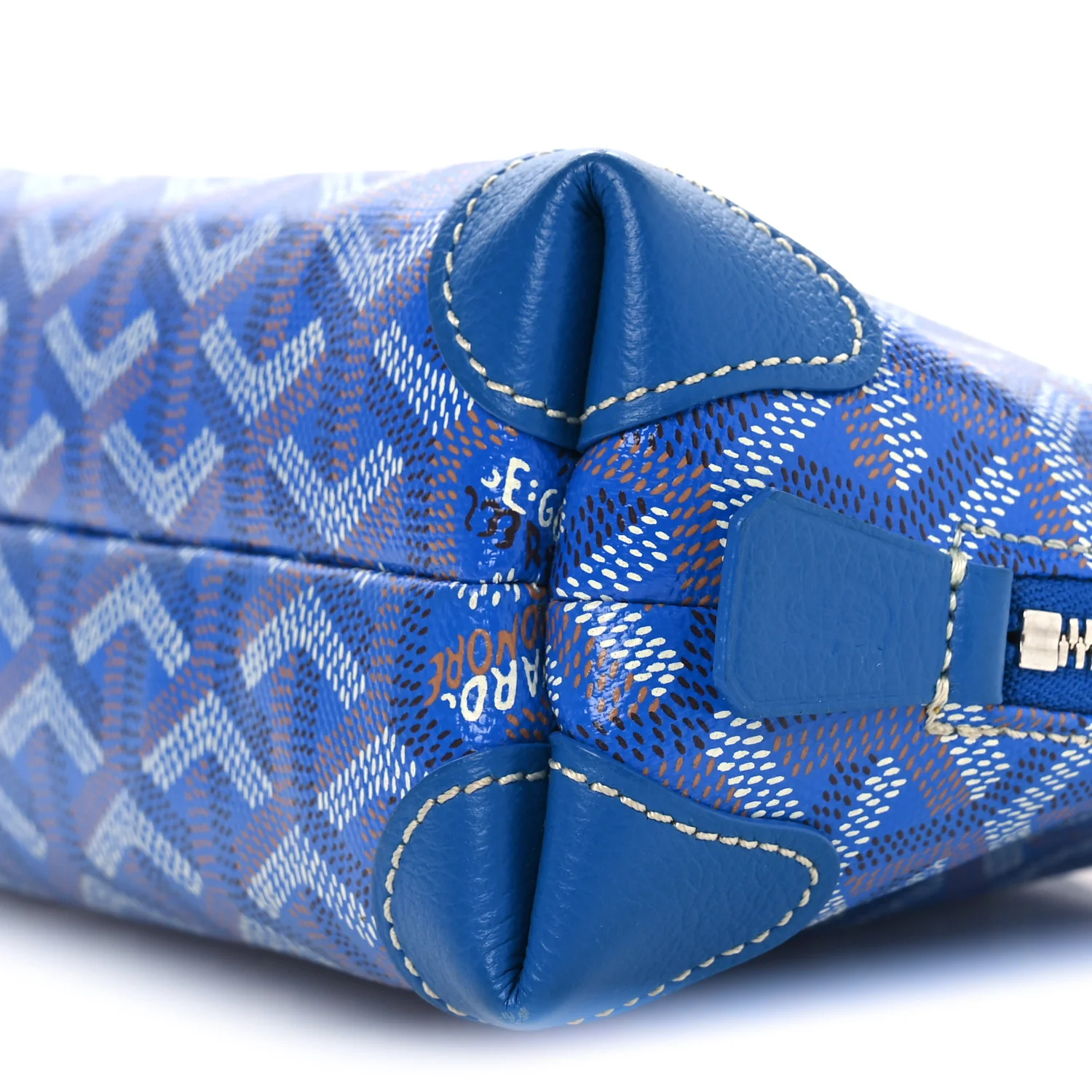 Goyardine Vendome Toiletry Pouch Sky Blue - Image 9