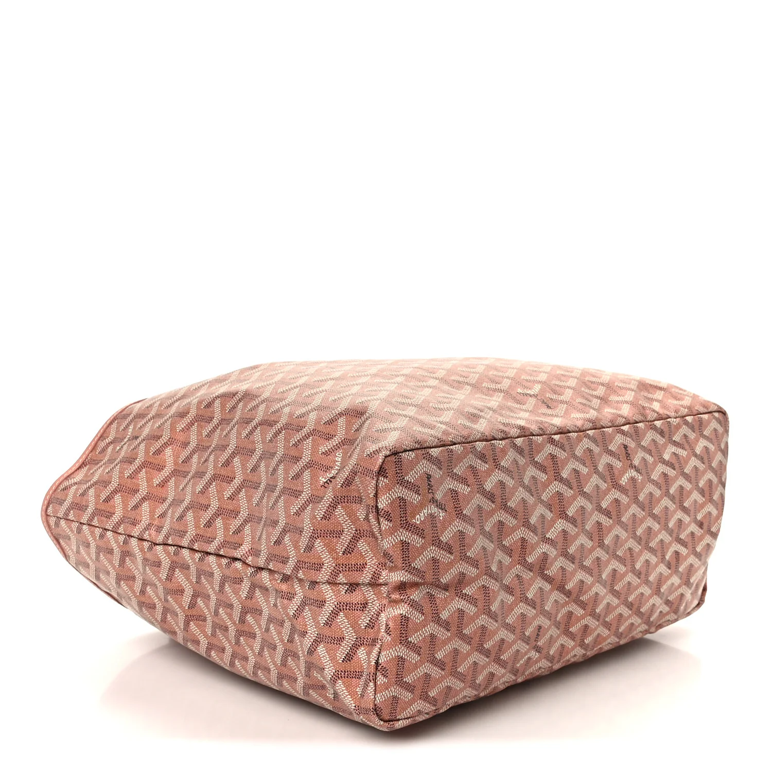 Iridescent Goyardine Saint Louis PM Pearly Coral - Image 5
