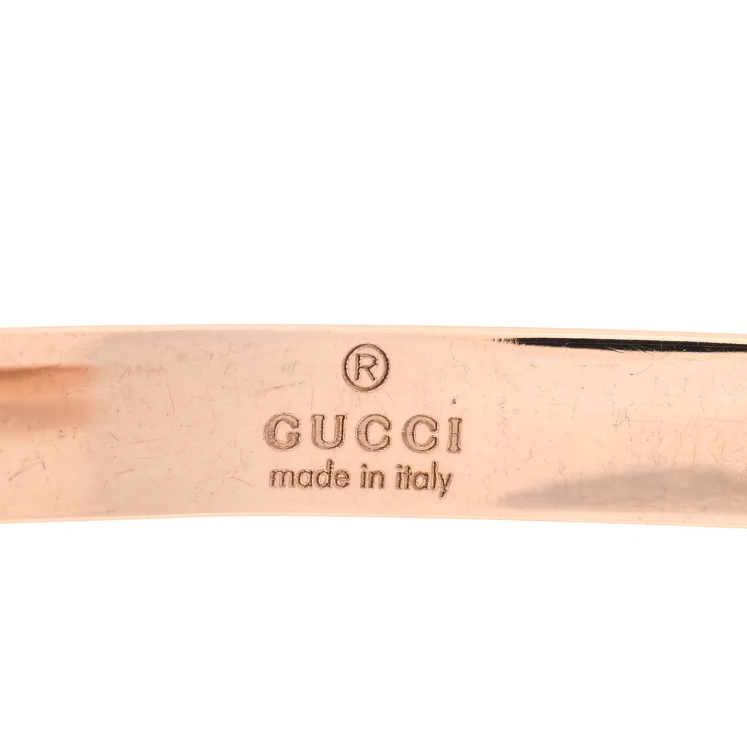 18K Rose Gold Icon Cuff Bracelet - Image 3