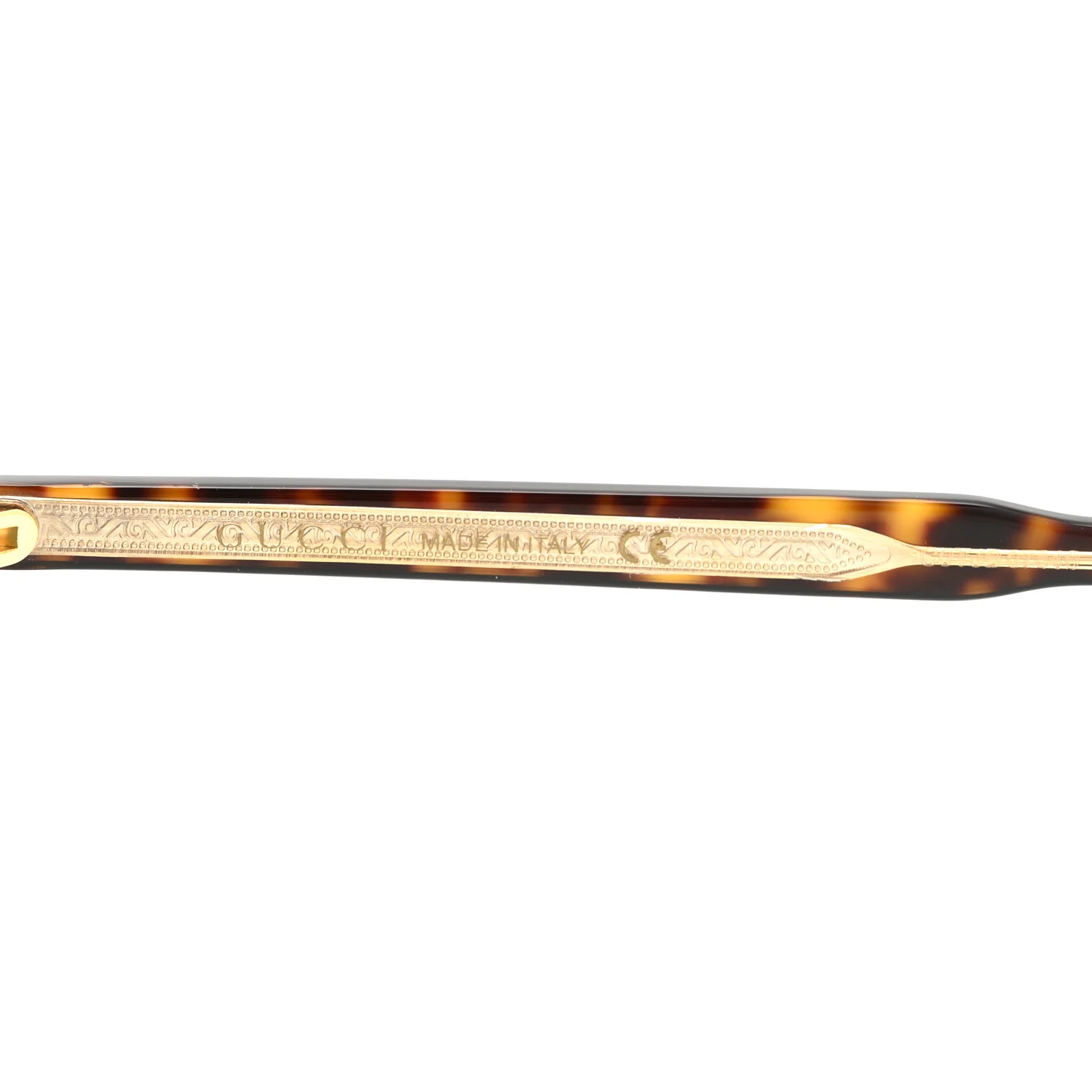 Acetate Aviator Sunglasses GG0128S Tortoise - Image 5