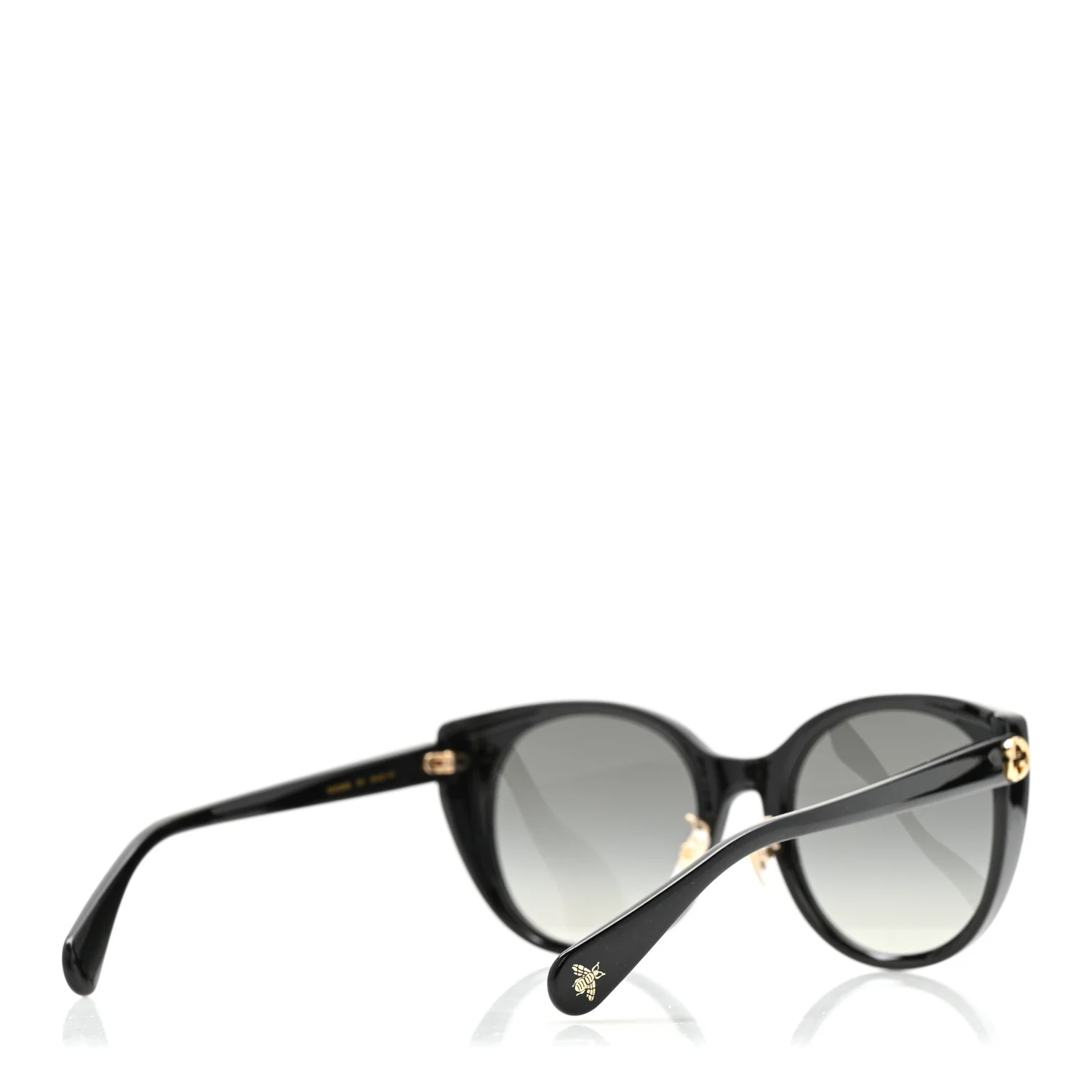Acetate Cat Eye GG0369S Sunglasses Black - Image 4