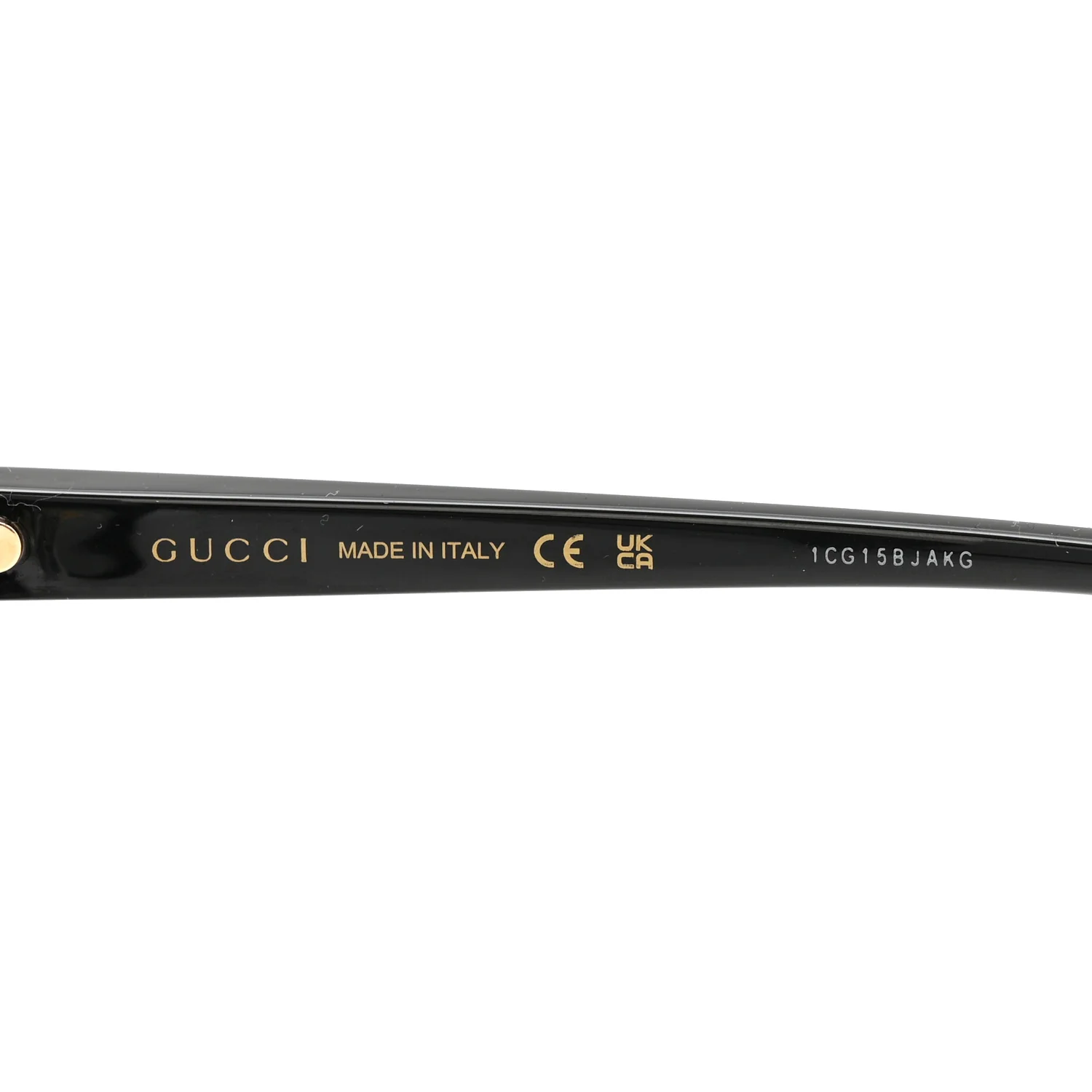 Acetate Cat Eye GG0369S Sunglasses Black - Image 5