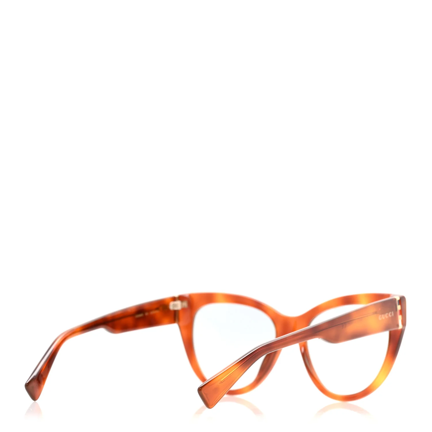 Acetate Cat Eye Sunglasses GG0460S Havana - Image 4