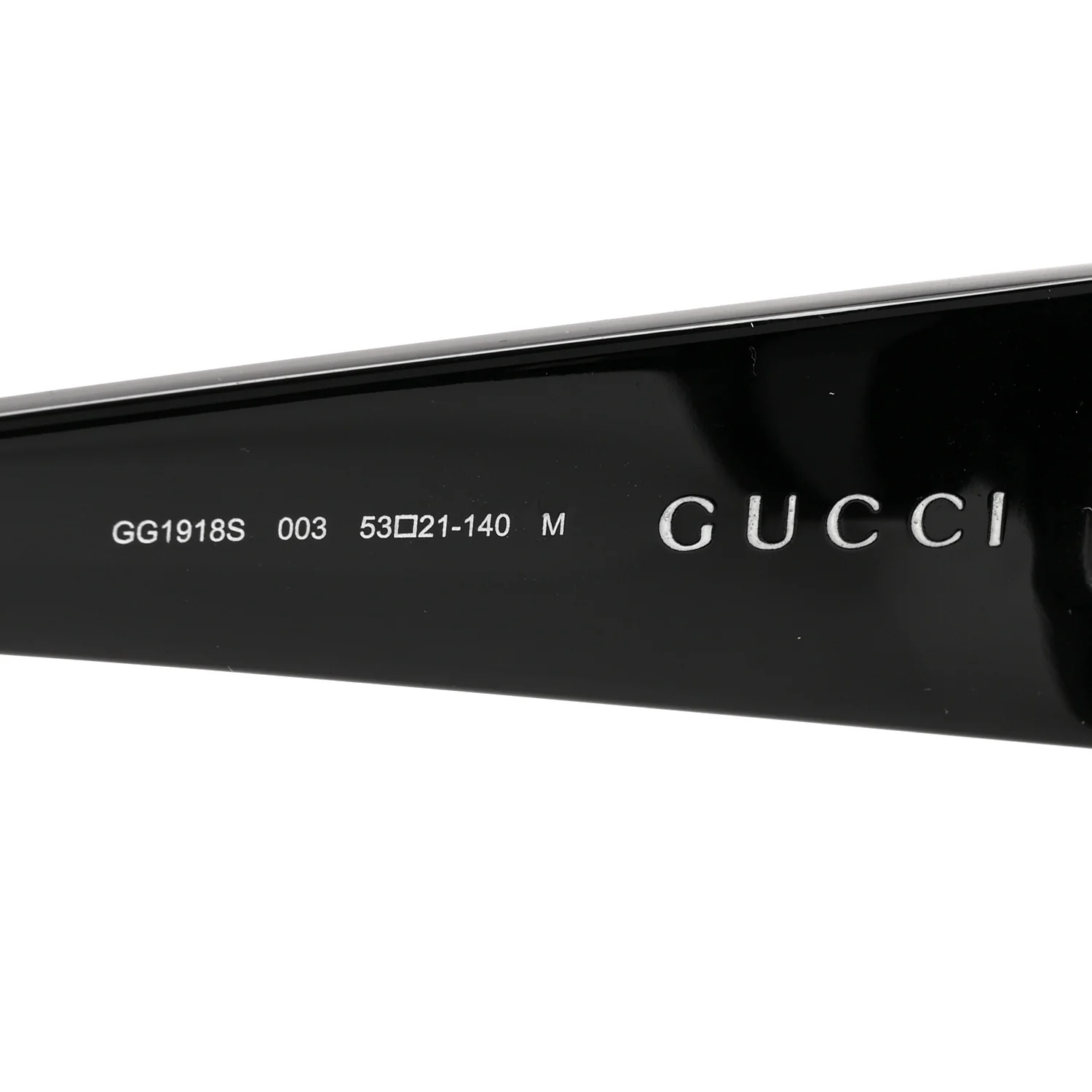 Acetate GG Monogram Lens Sunglasses GG1918S Black - Image 5