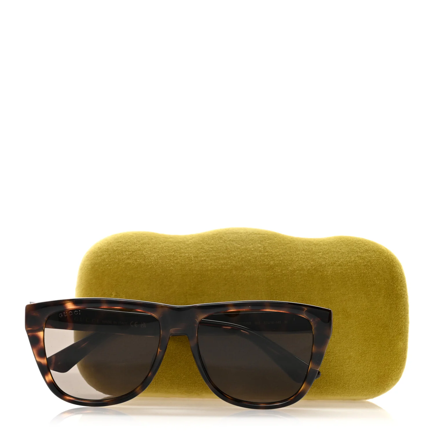 Acetate GG Sunglasses GG1345S Havana - Image 8
