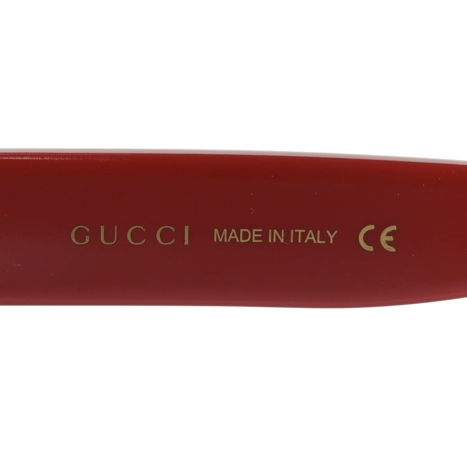 Acetate Glitter Sunglasses GG0327S Red - Image 5