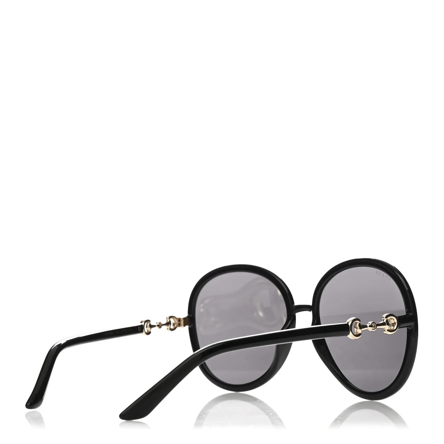 Acetate Horsebit Sunglasses GG0889S Black - Image 4