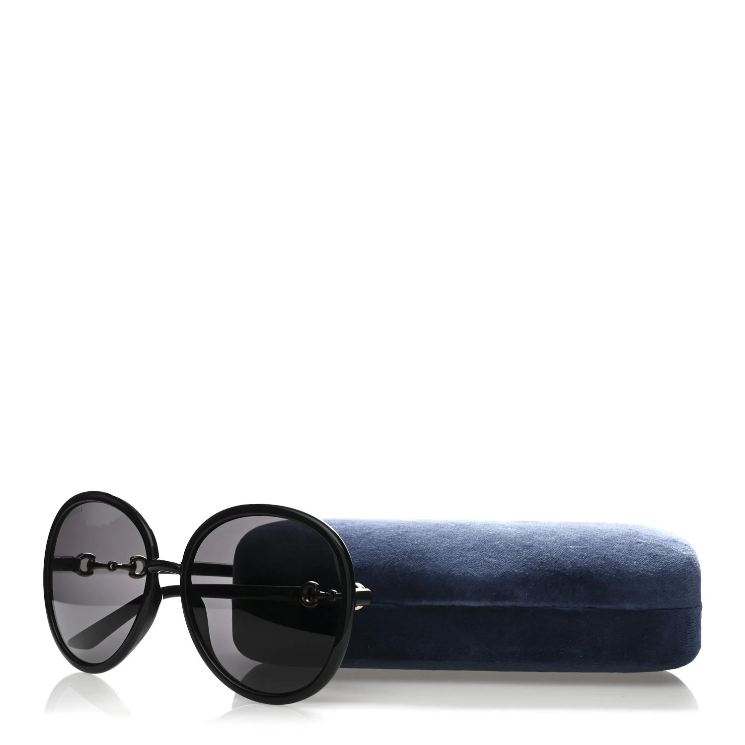 Acetate Horsebit Sunglasses GG0889S Black - Image 8