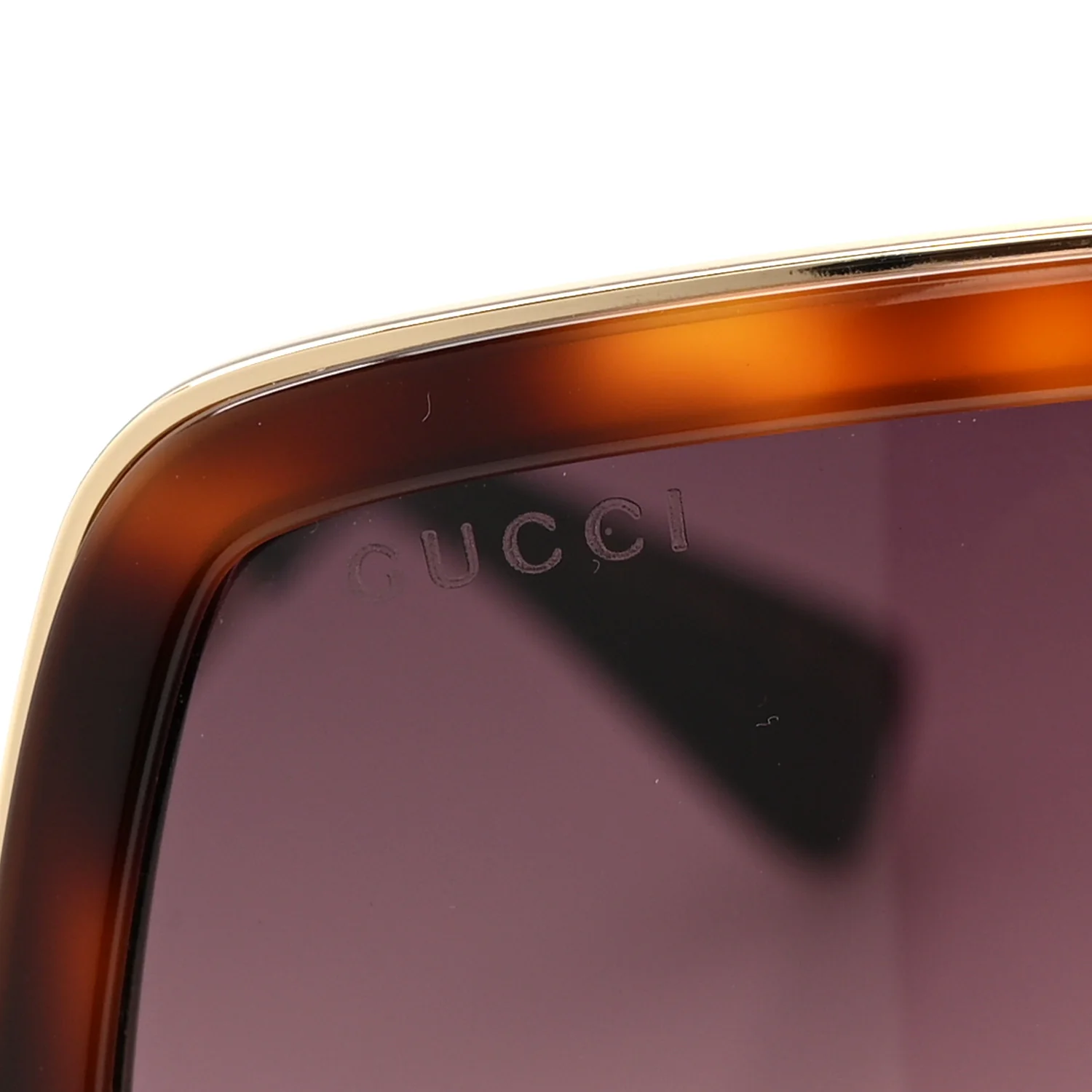 Acetate Oversize Square Frame GG0106S Sunglasses Tortoise - Image 13